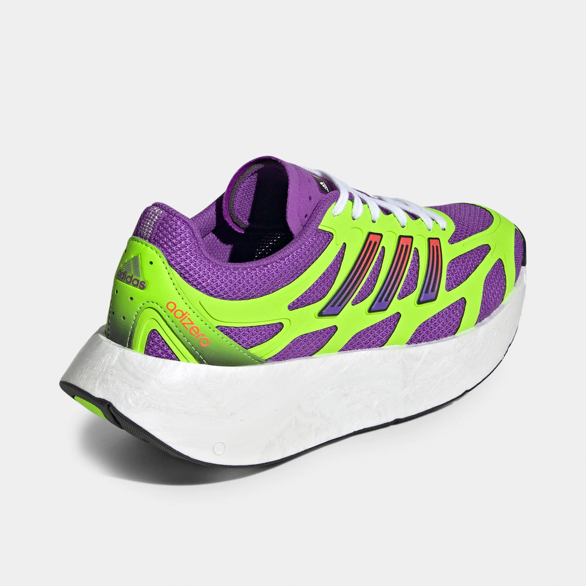 adidas Women's Aruku Green / Purple - White - Image 4