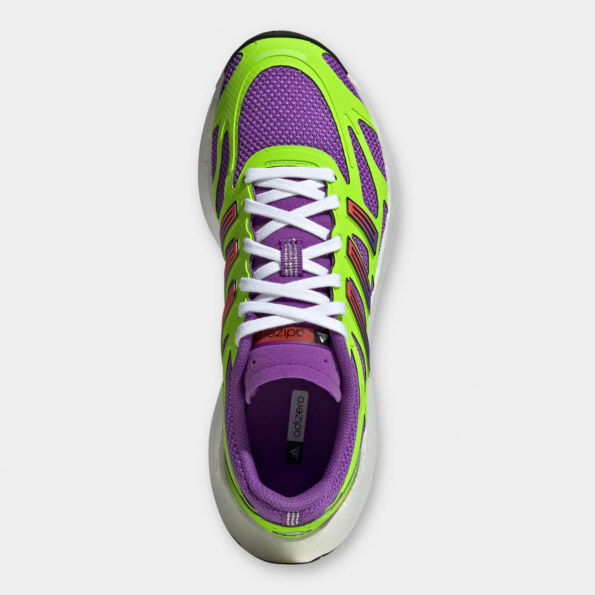 adidas Women's Aruku Green / Purple - White - Image 5