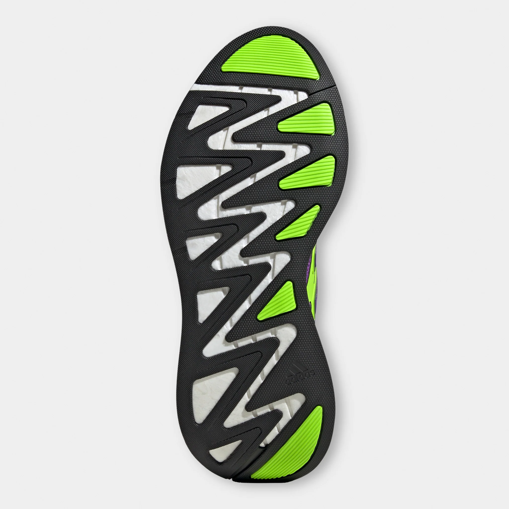 adidas Women's Aruku Green / Purple - White - Image 6