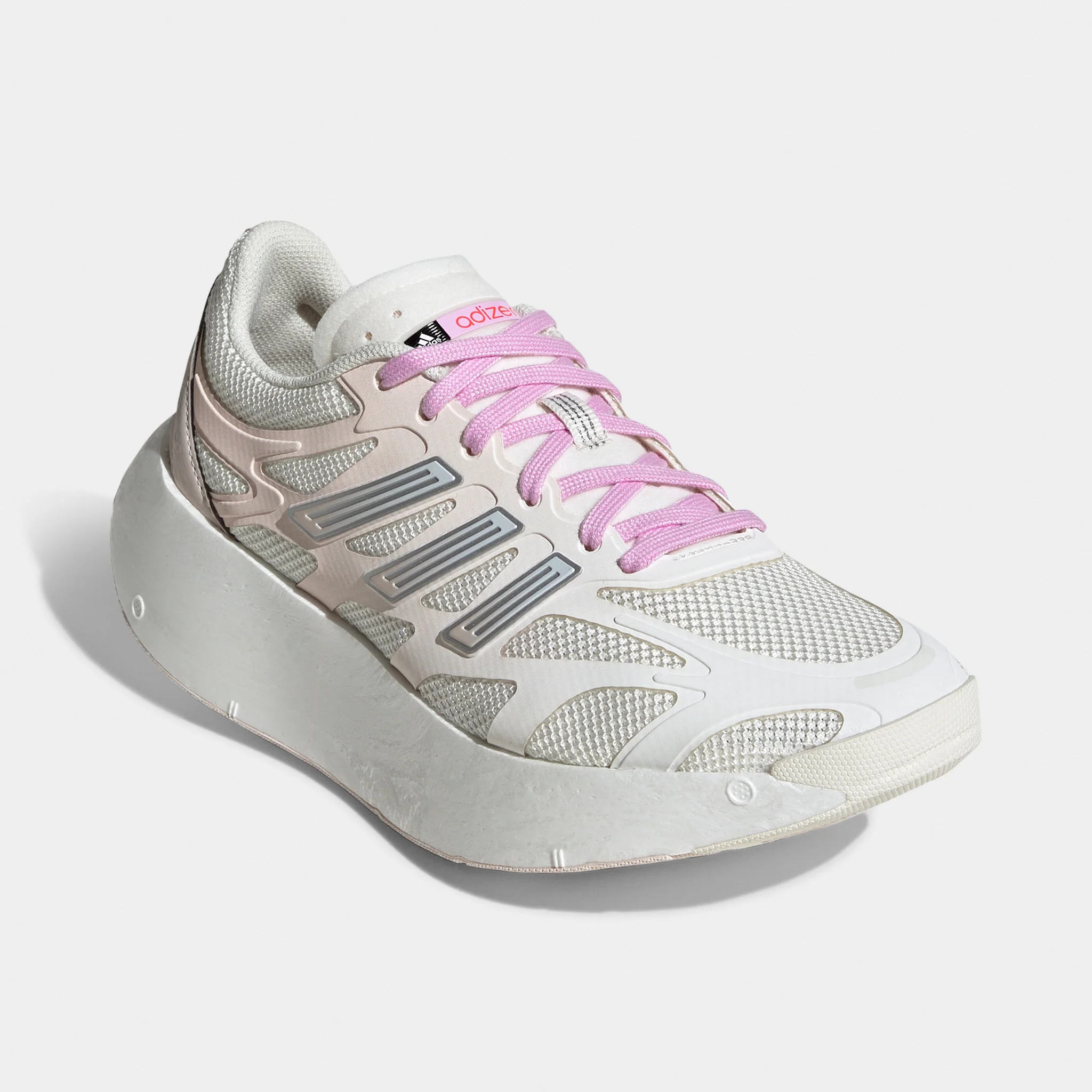 adidas Women's Aruku White / Light Pink - Image 2