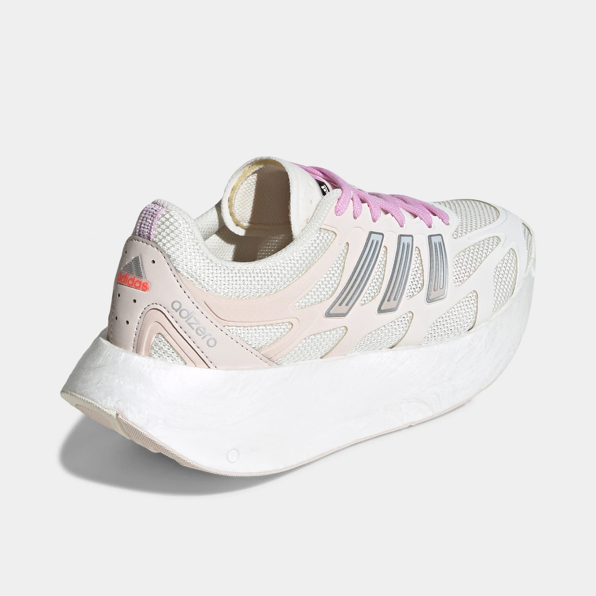 adidas Women's Aruku White / Light Pink - Image 4
