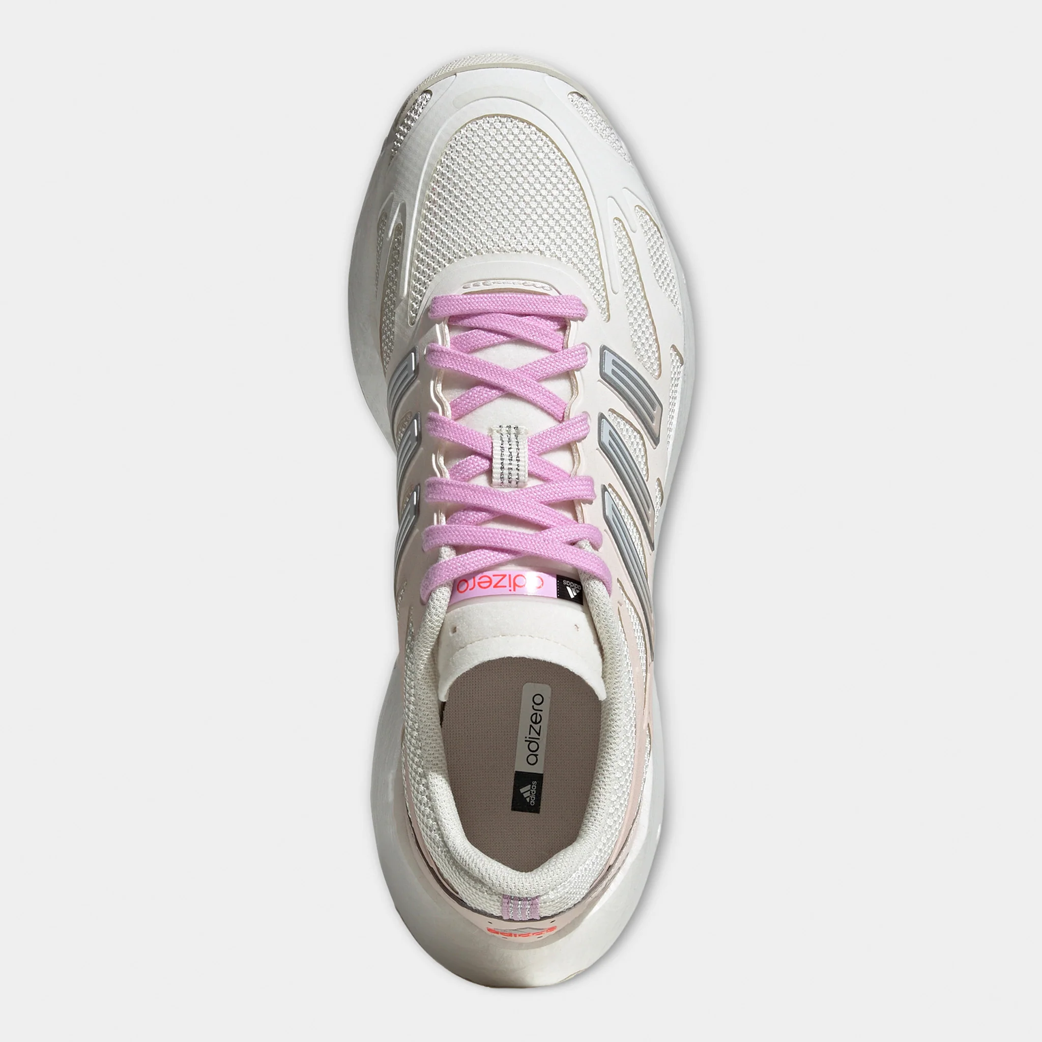 adidas Women's Aruku White / Light Pink - Image 5