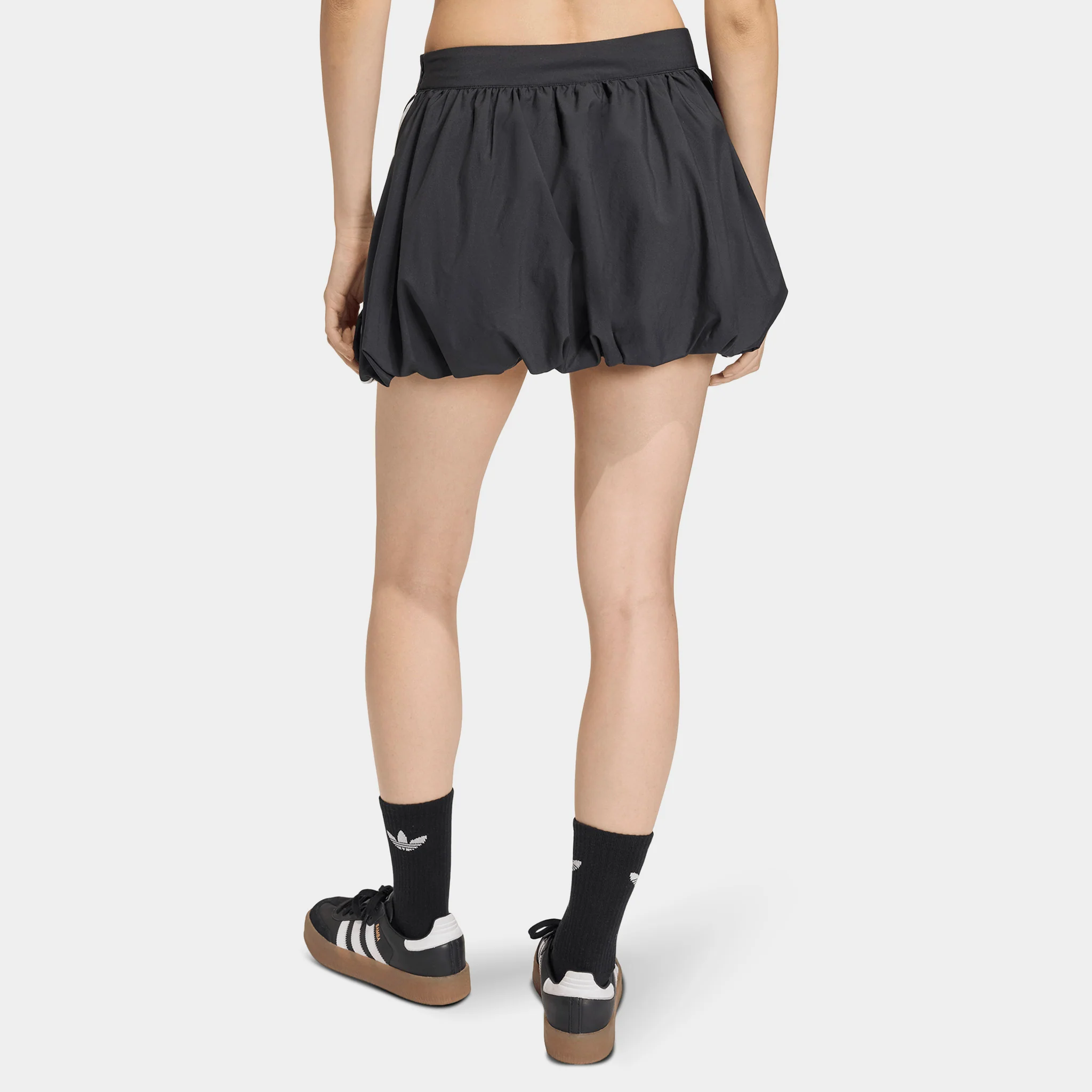 Adidas Women's Balloon Skirt Black / White - Image 2