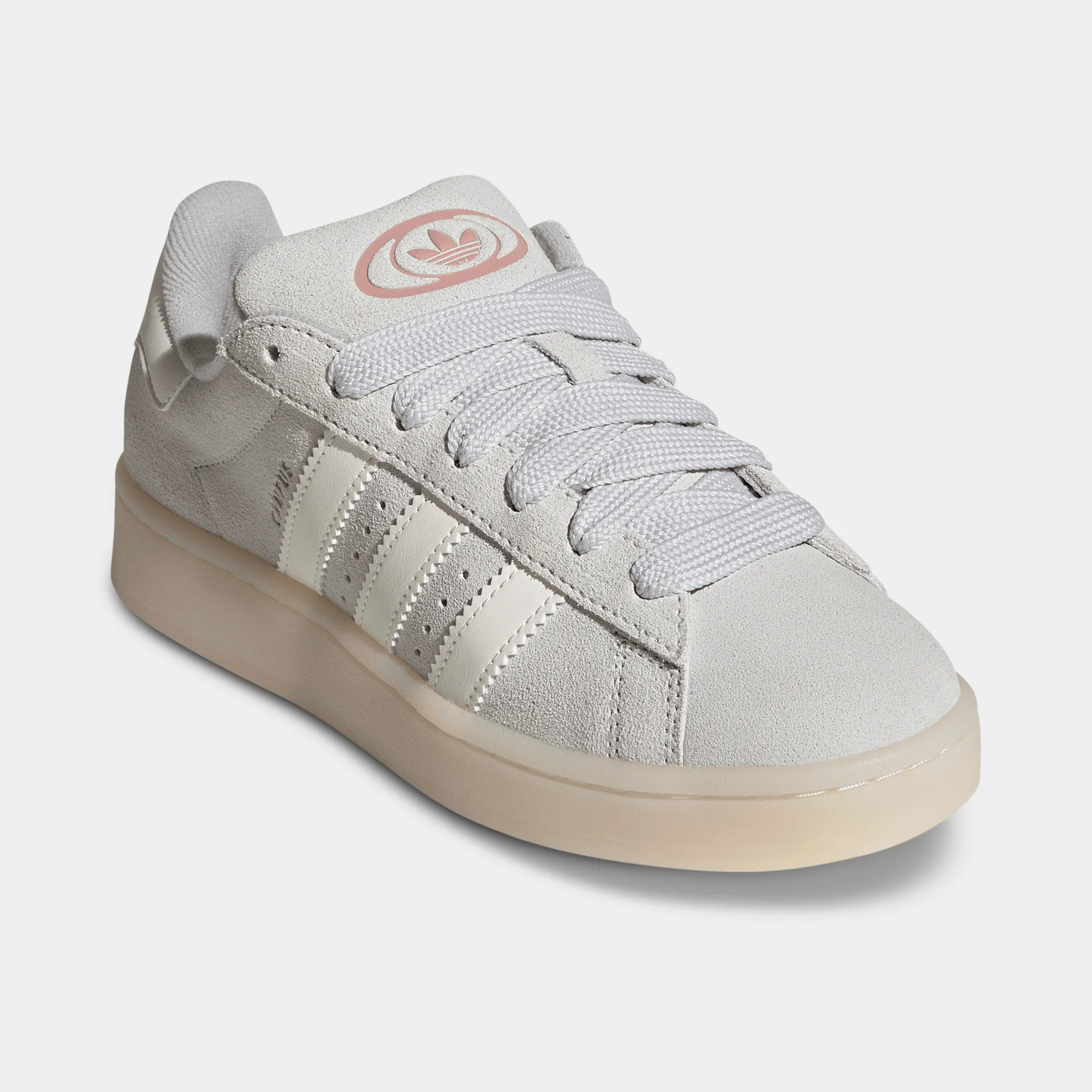 adidas Women's Campus 00s Grey / Chalk White - Wonder Mauve - Image 2