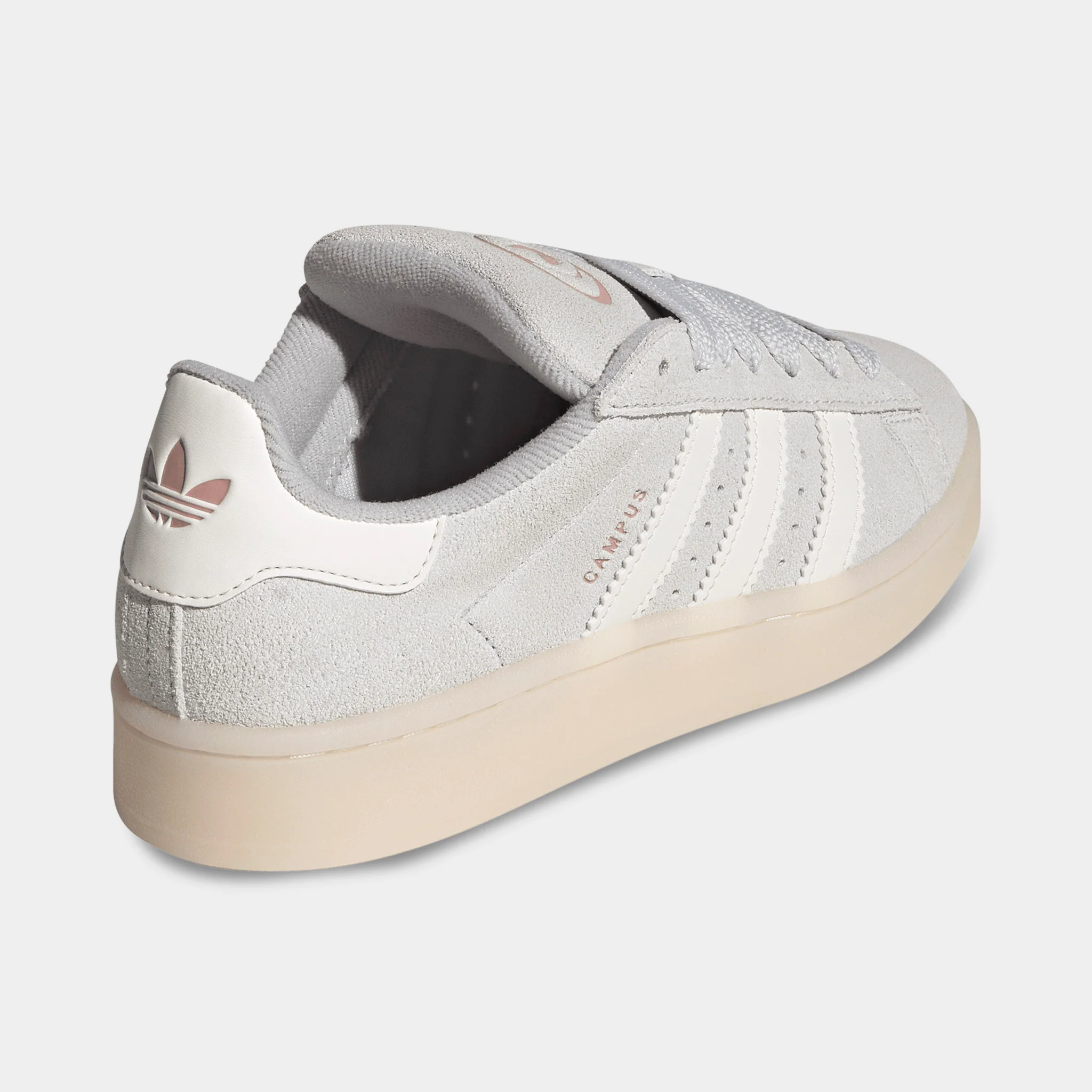 adidas Women's Campus 00s Grey / Chalk White - Wonder Mauve - Image 3