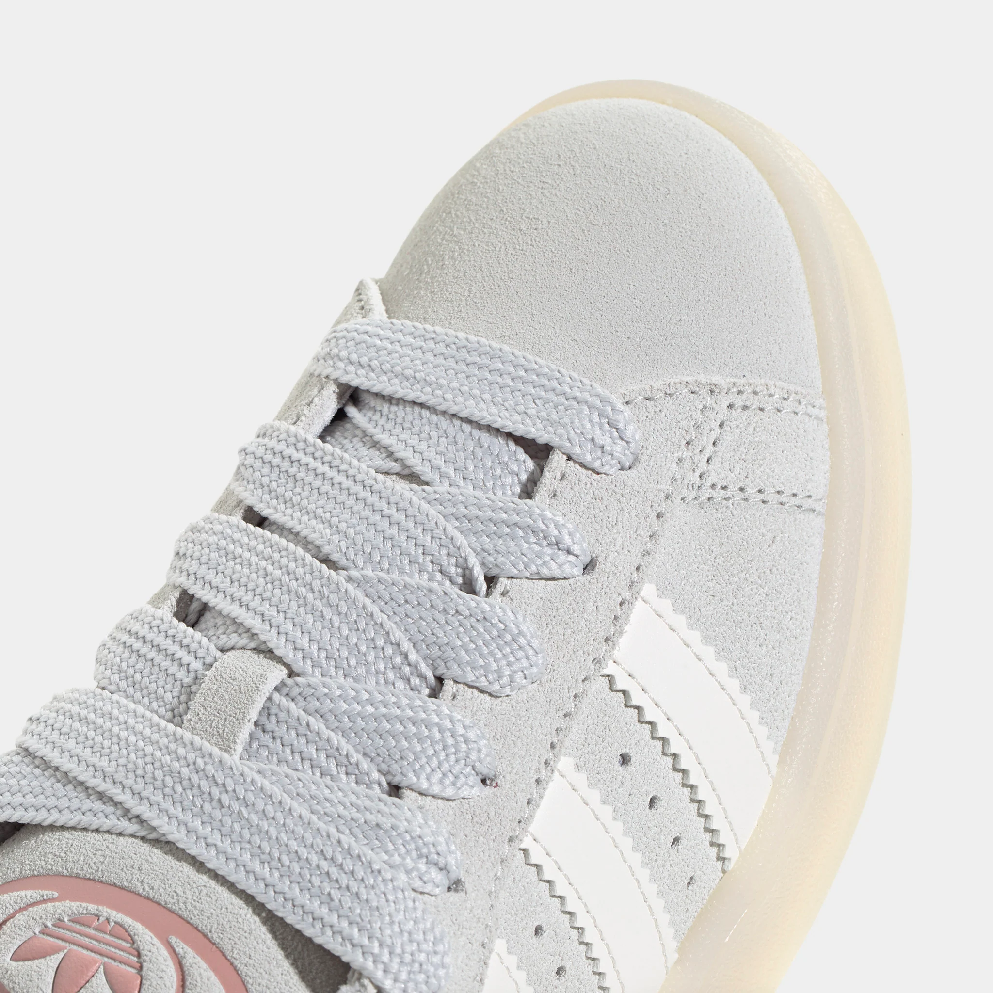 adidas Women's Campus 00s Grey / Chalk White - Wonder Mauve - Image 4