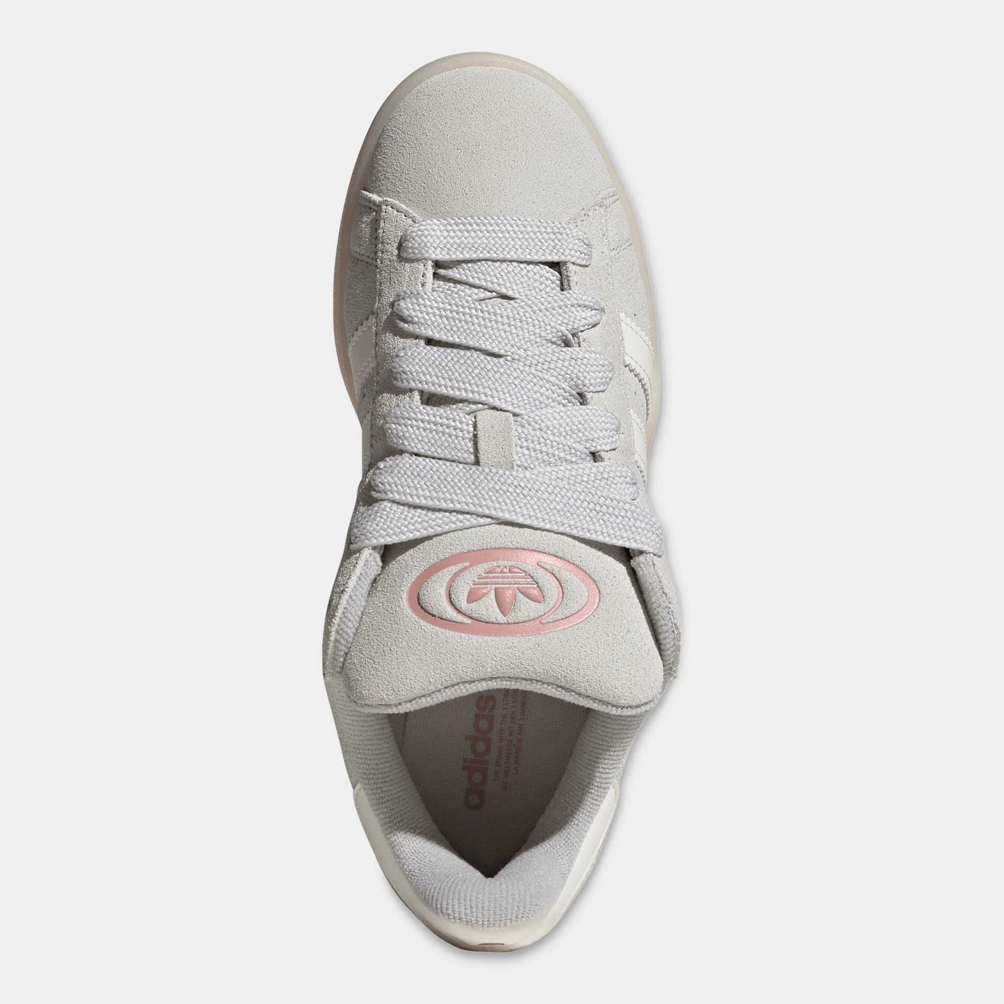 adidas Women's Campus 00s Grey / Chalk White - Wonder Mauve - Image 6