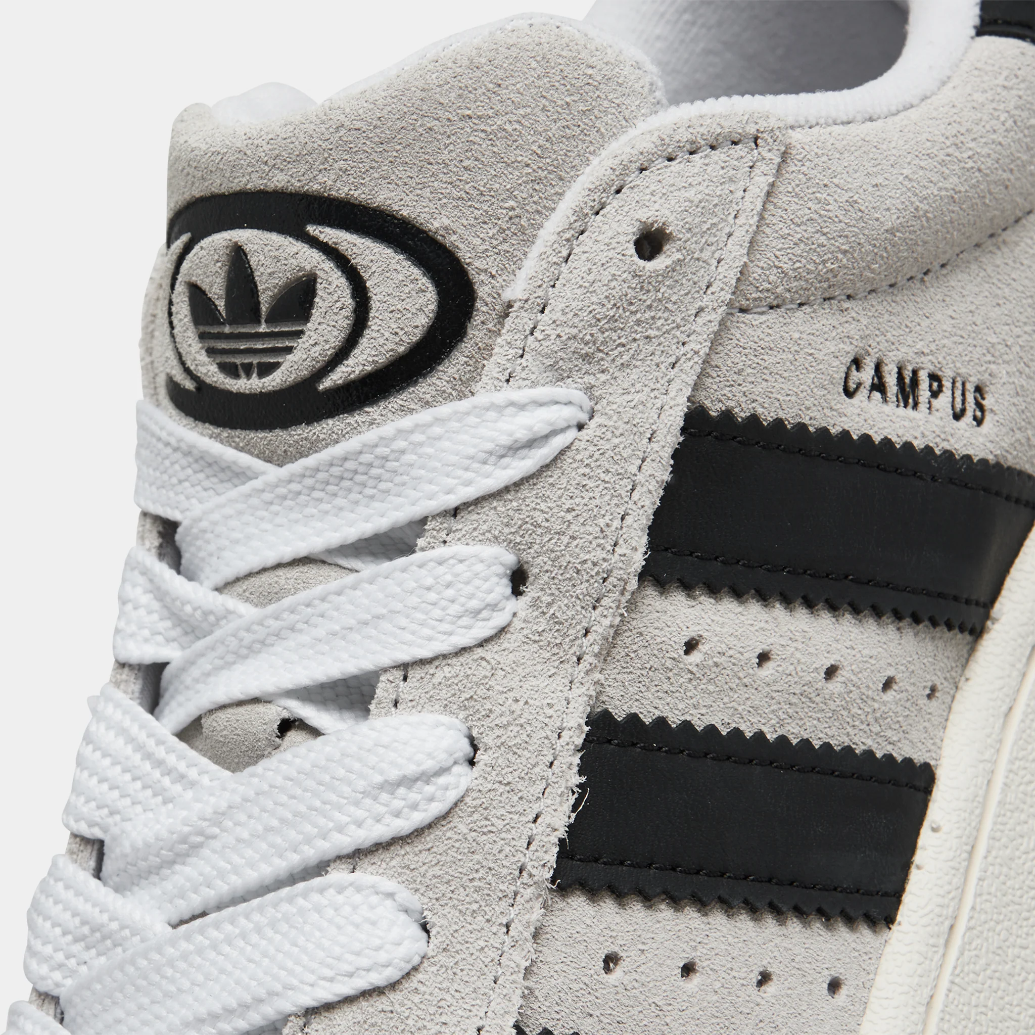 adidas Originals Women's Campus 00s Crystal / Core Black - Off White - Image 3