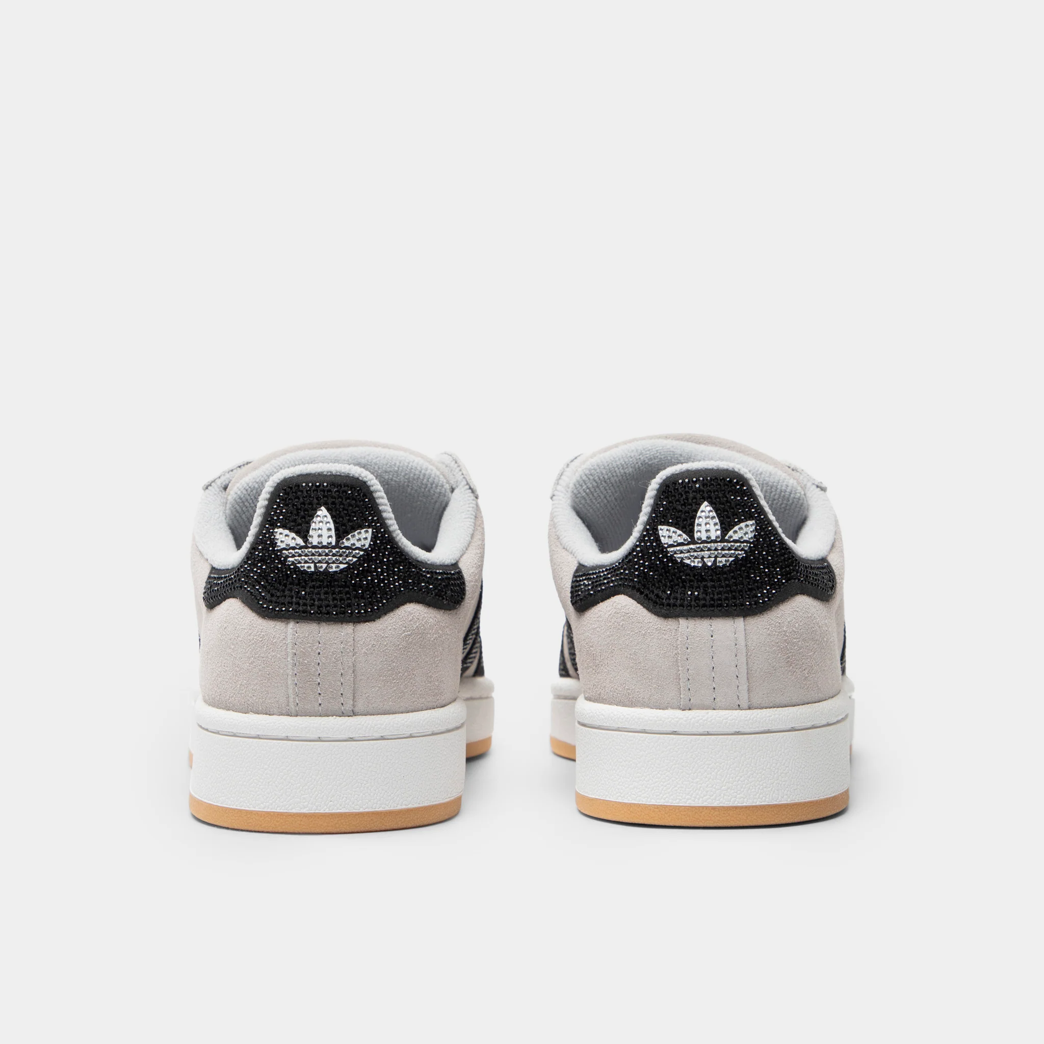 adidas Women's Campus Grey / Black - Silver Metallic - Image 4