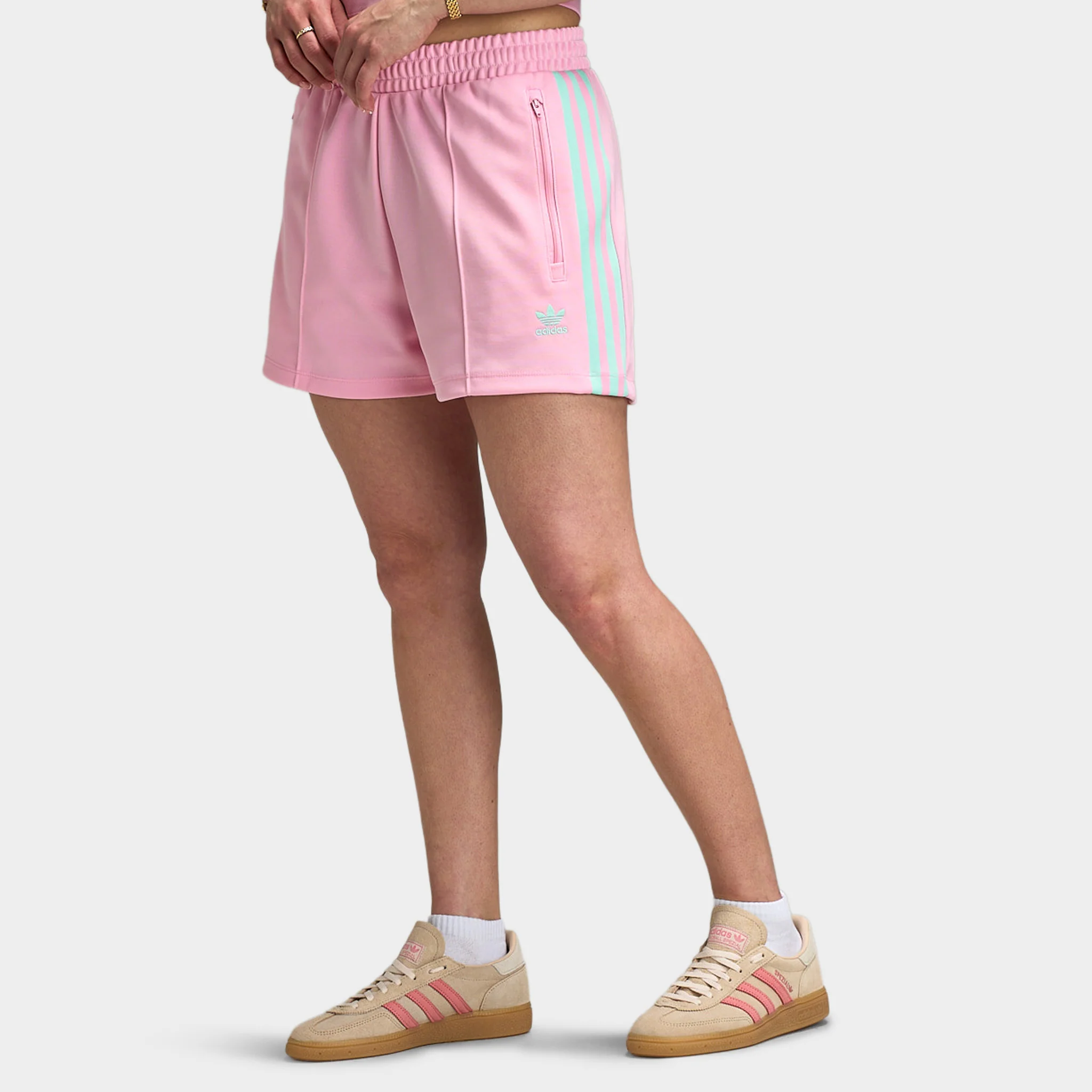 adidas Women's Classic L Short Tru Pink / Clear Mint - Image 2
