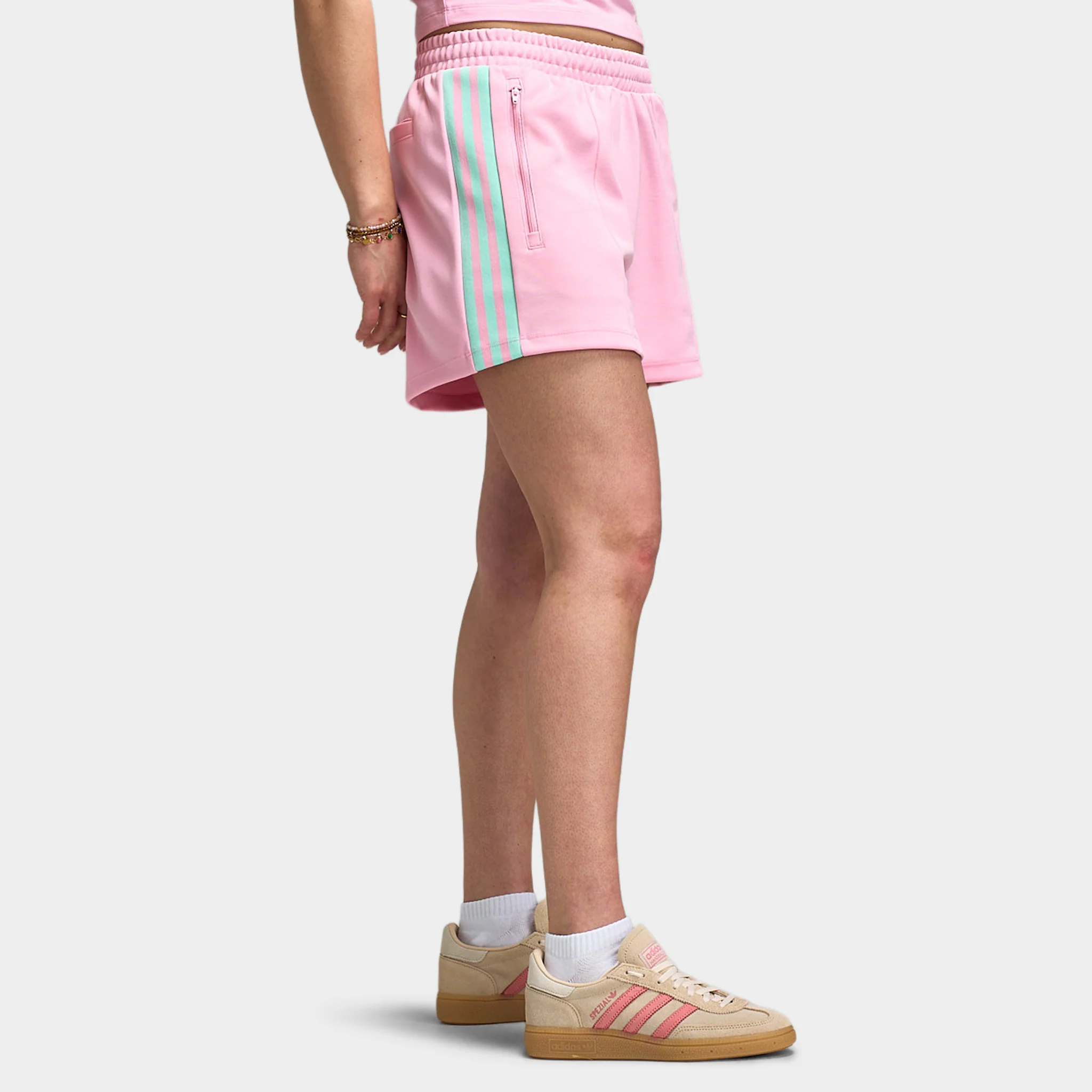 adidas Women's Classic L Short Tru Pink / Clear Mint - Image 3
