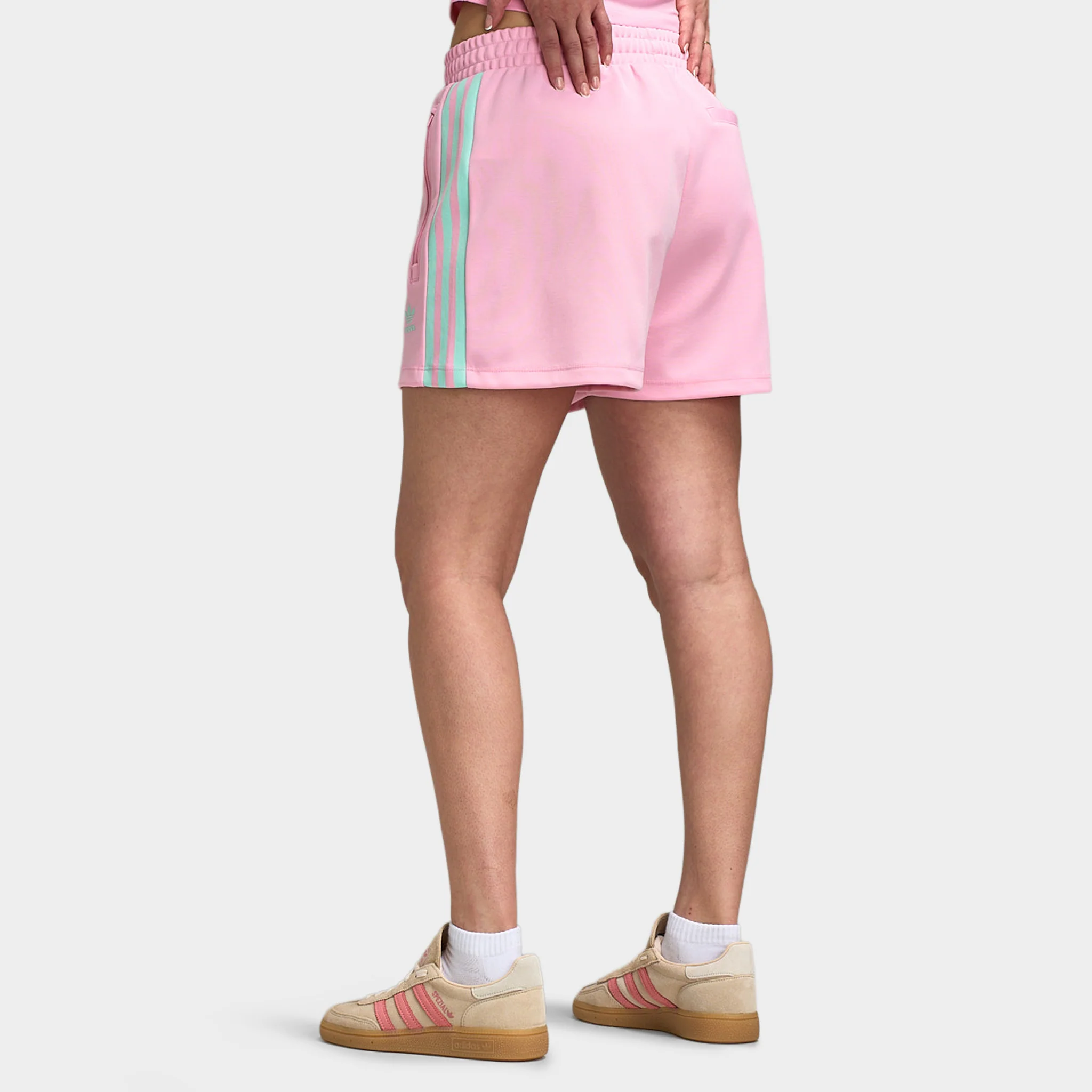 adidas Women's Classic L Short Tru Pink / Clear Mint - Image 4