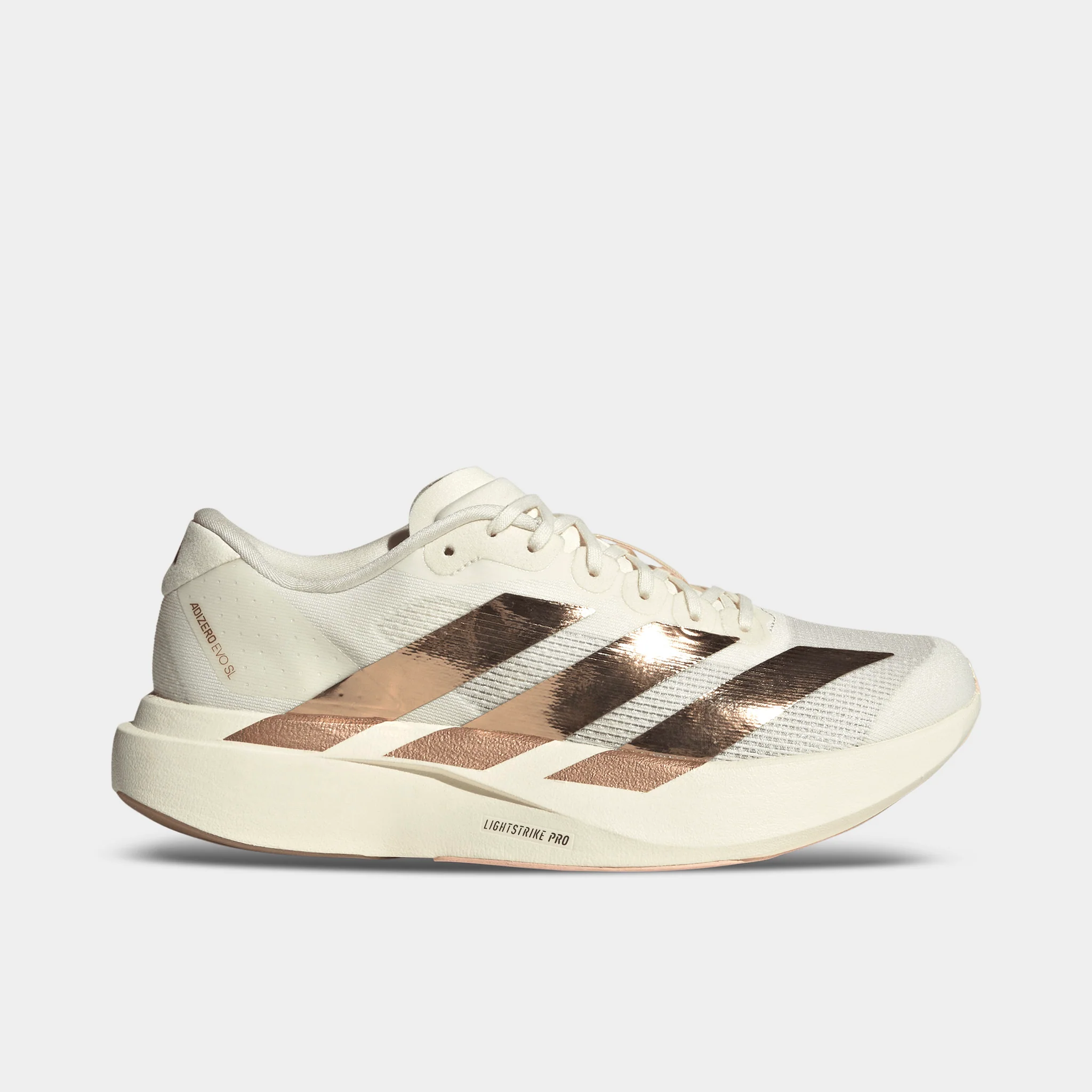 adidas Women's Evo SL Off White / Light Copper Metallic - Blush Pink - Image 2
