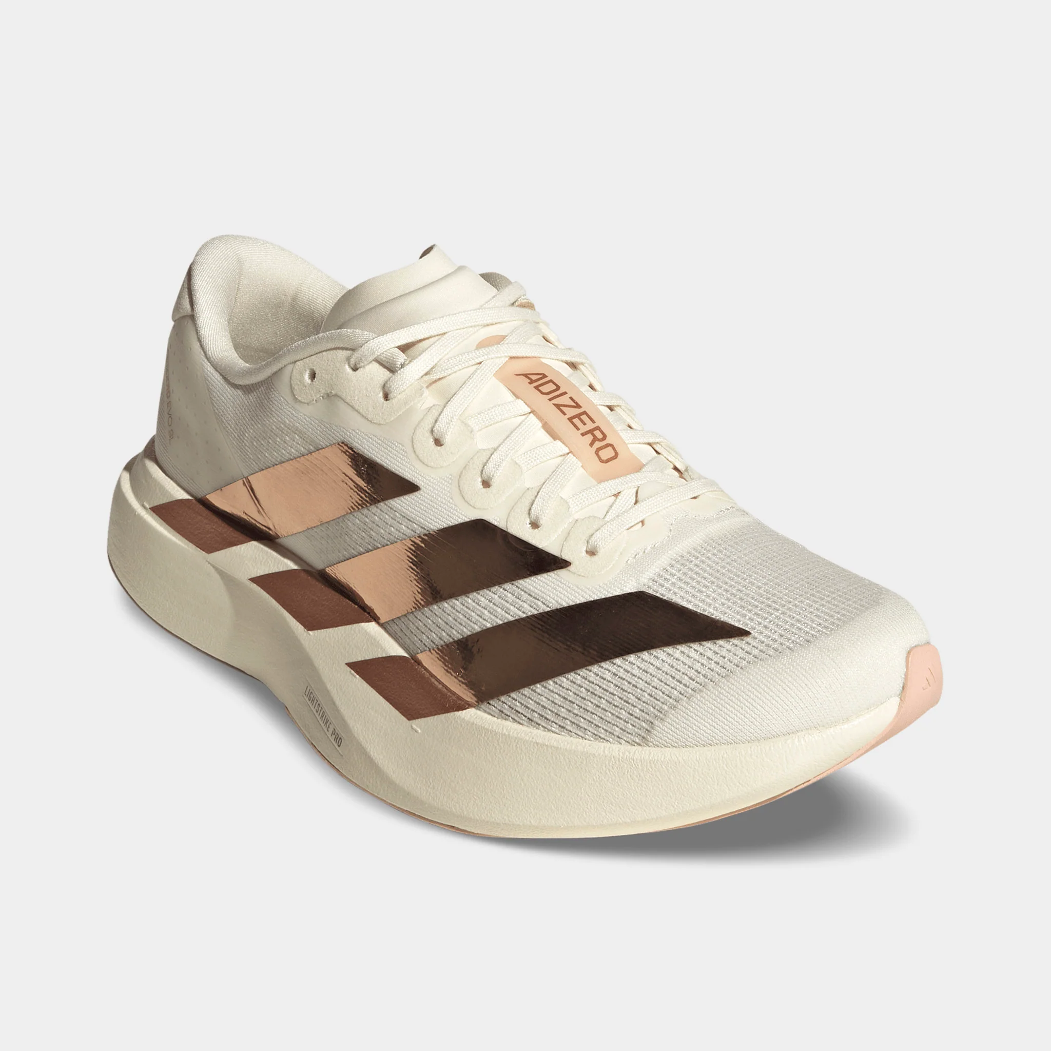 adidas Women's Evo SL Off White / Light Copper Metallic - Blush Pink - Image 3