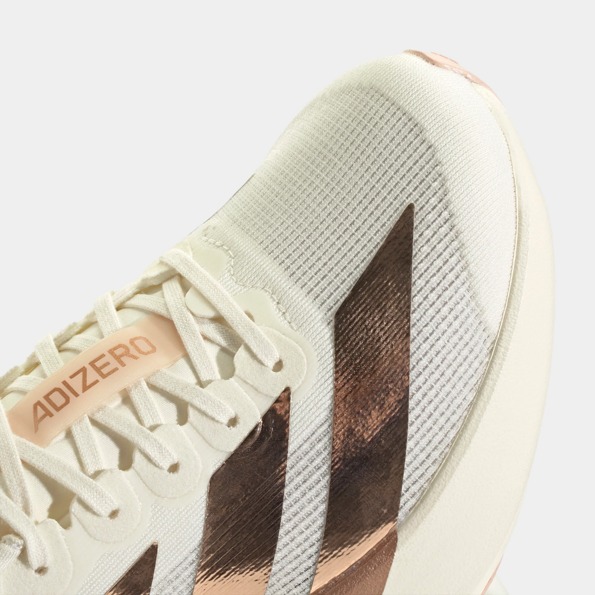 adidas Women's Evo SL Off White / Light Copper Metallic - Blush Pink - Image 5