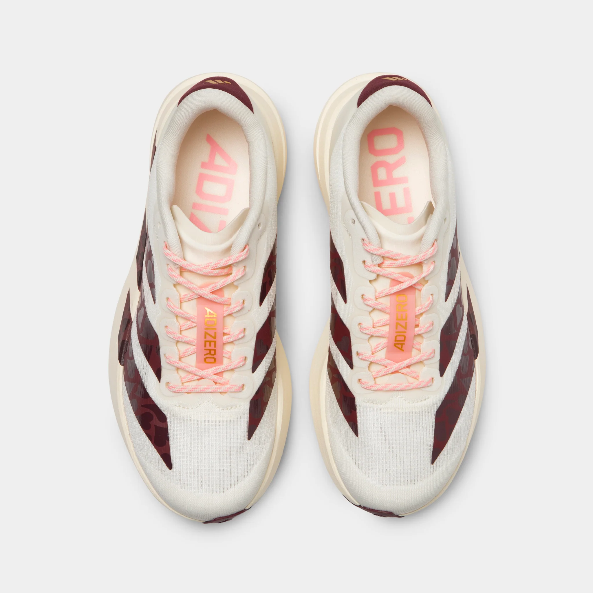 adidas Women's Evo SL Off White / Shadow Red - Pink Spark - Image 5