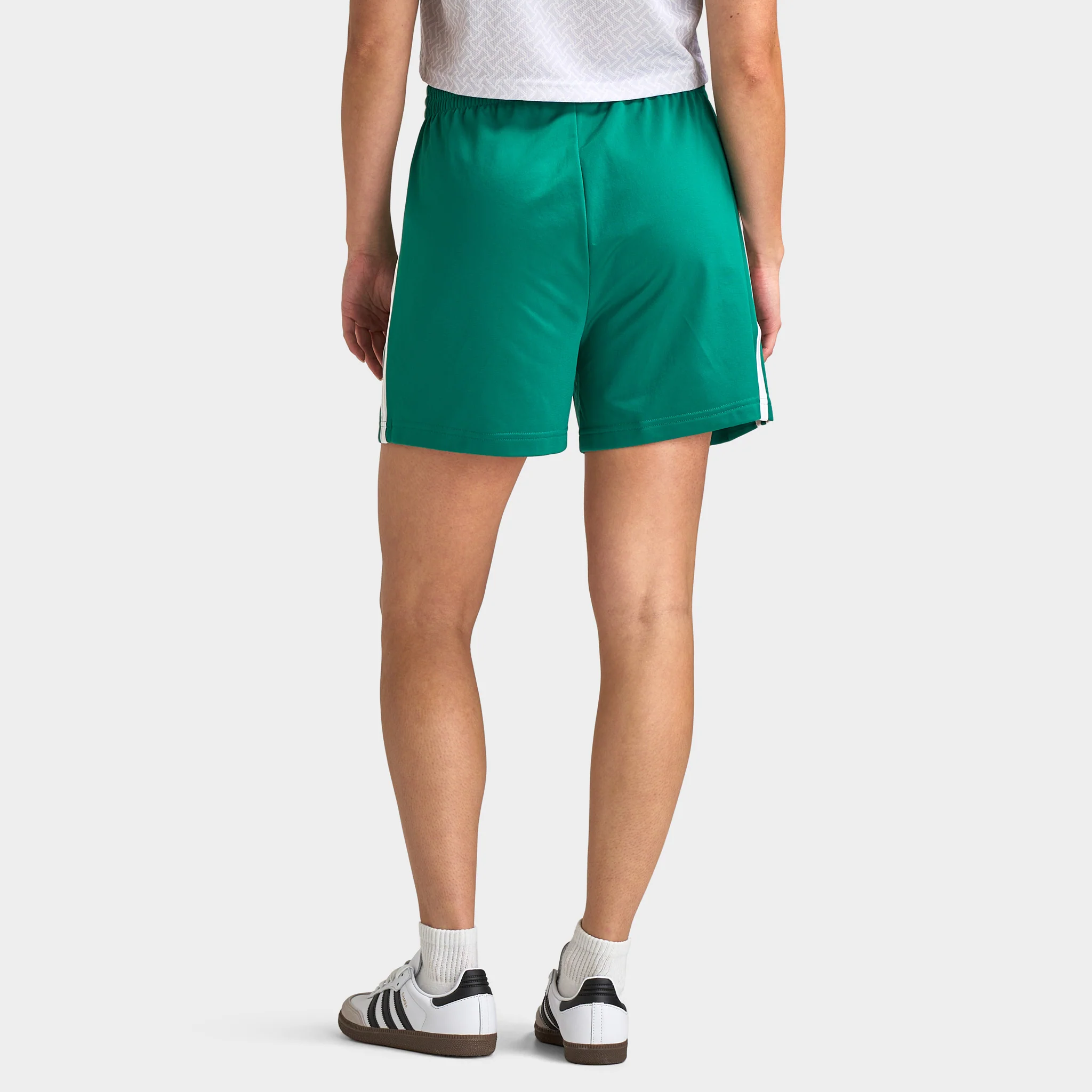 adidas Women's Firebird Short / Bold Green / White - Image 4