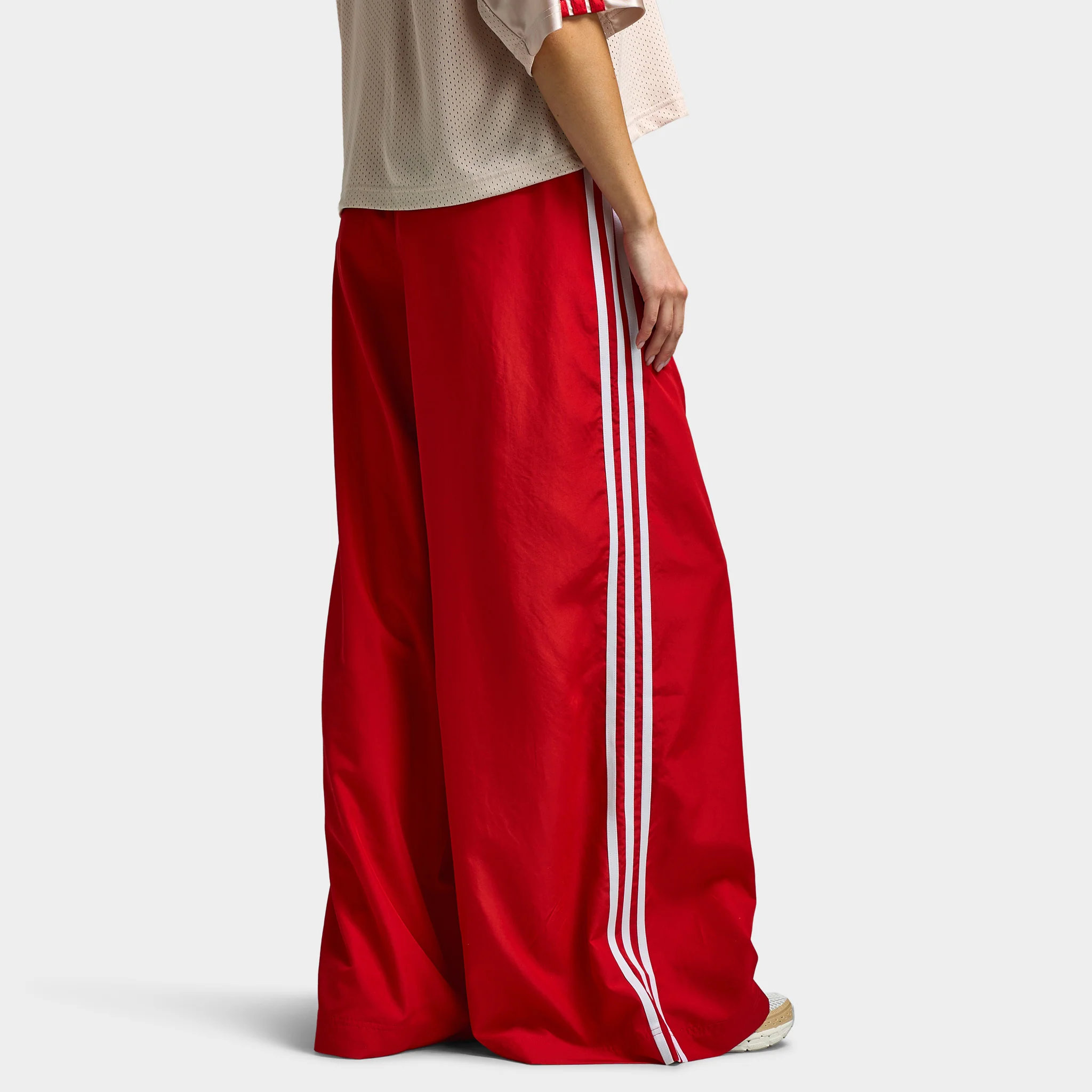 adidas Women's Firebird Adilenium Track Pants Better Scarlet / White - Image 2