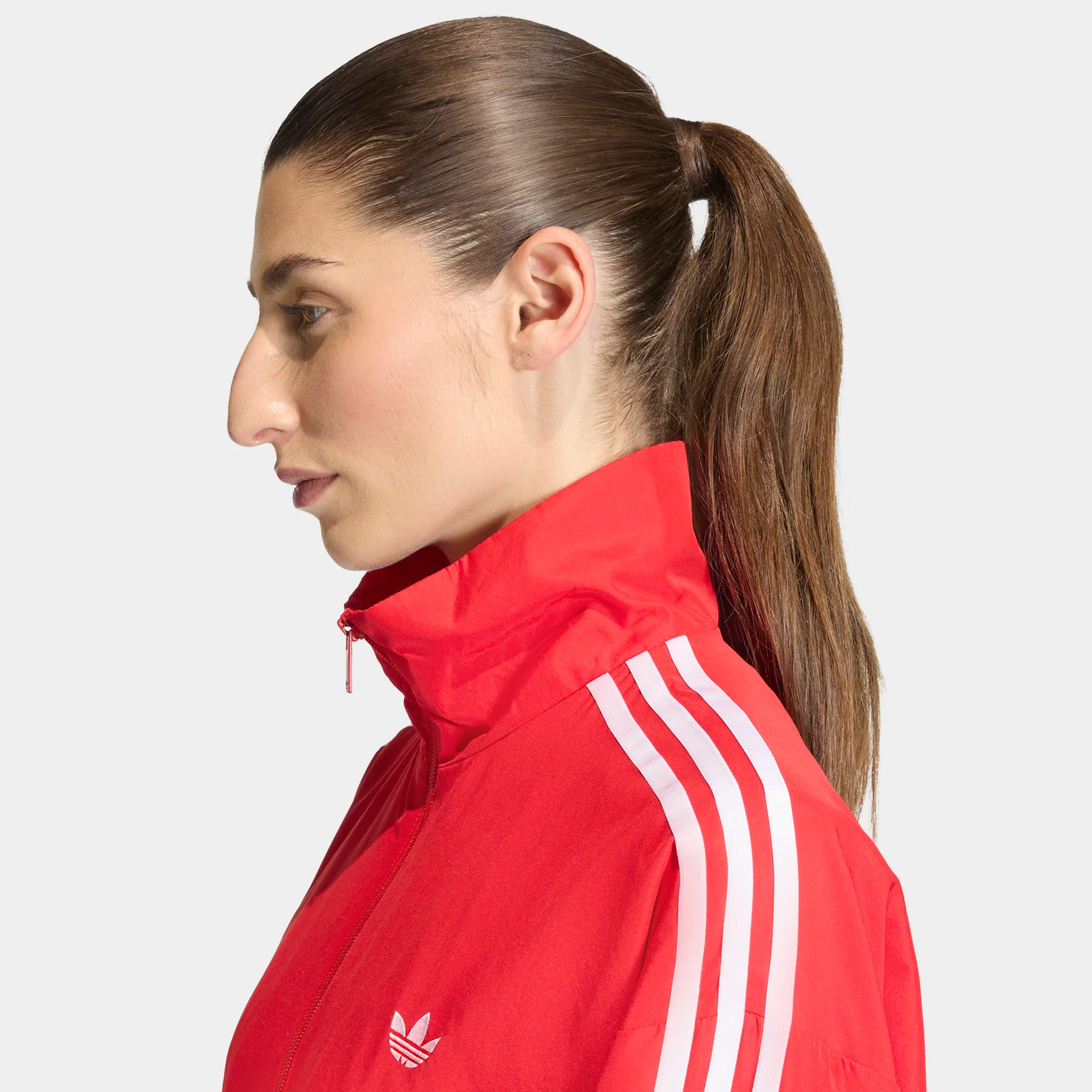 adidas Women's Firebird Track Top / Better Scarlet - Image 3