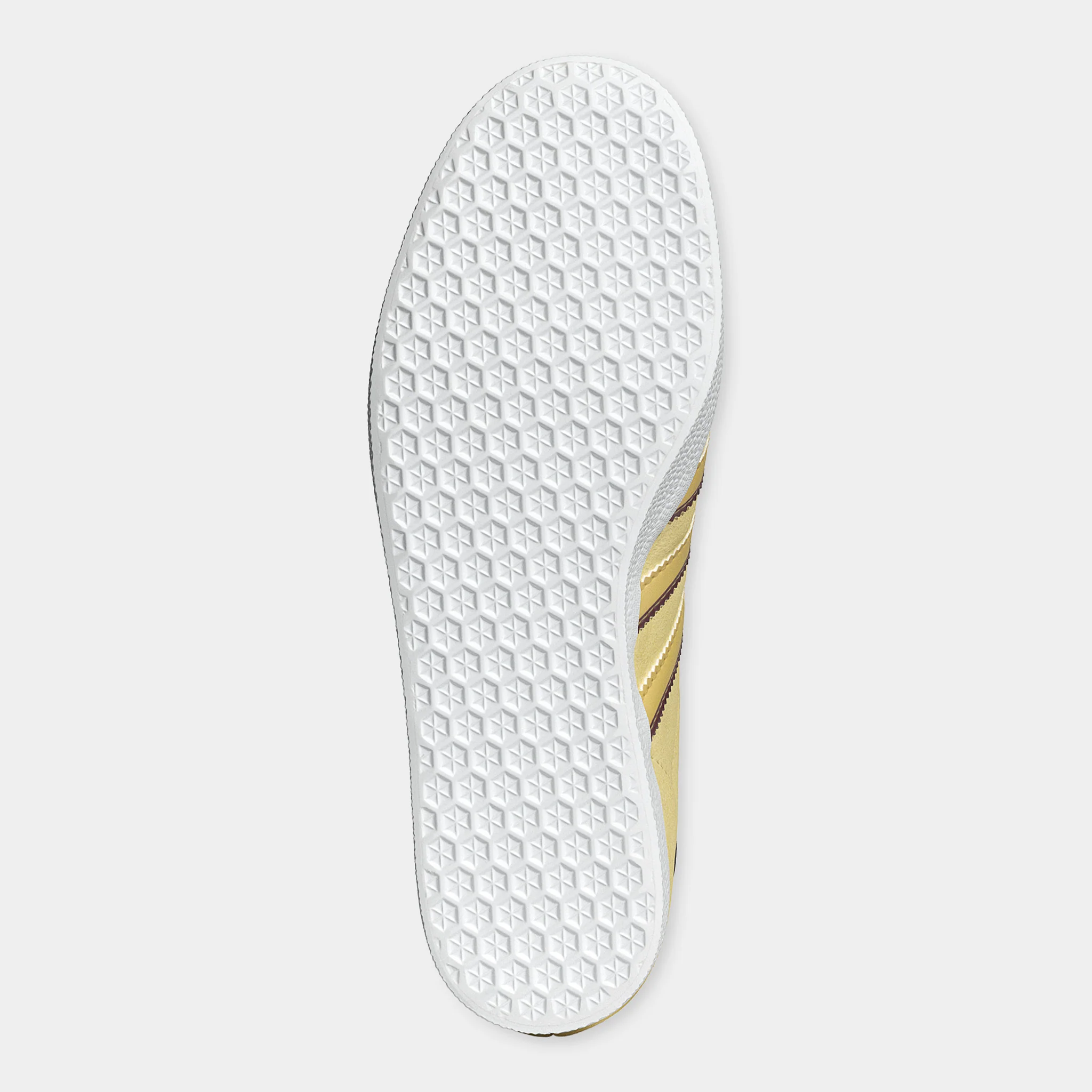 adidas Originals Women's Gazelle Almost Yellow / Oat - Maroon - Image 3