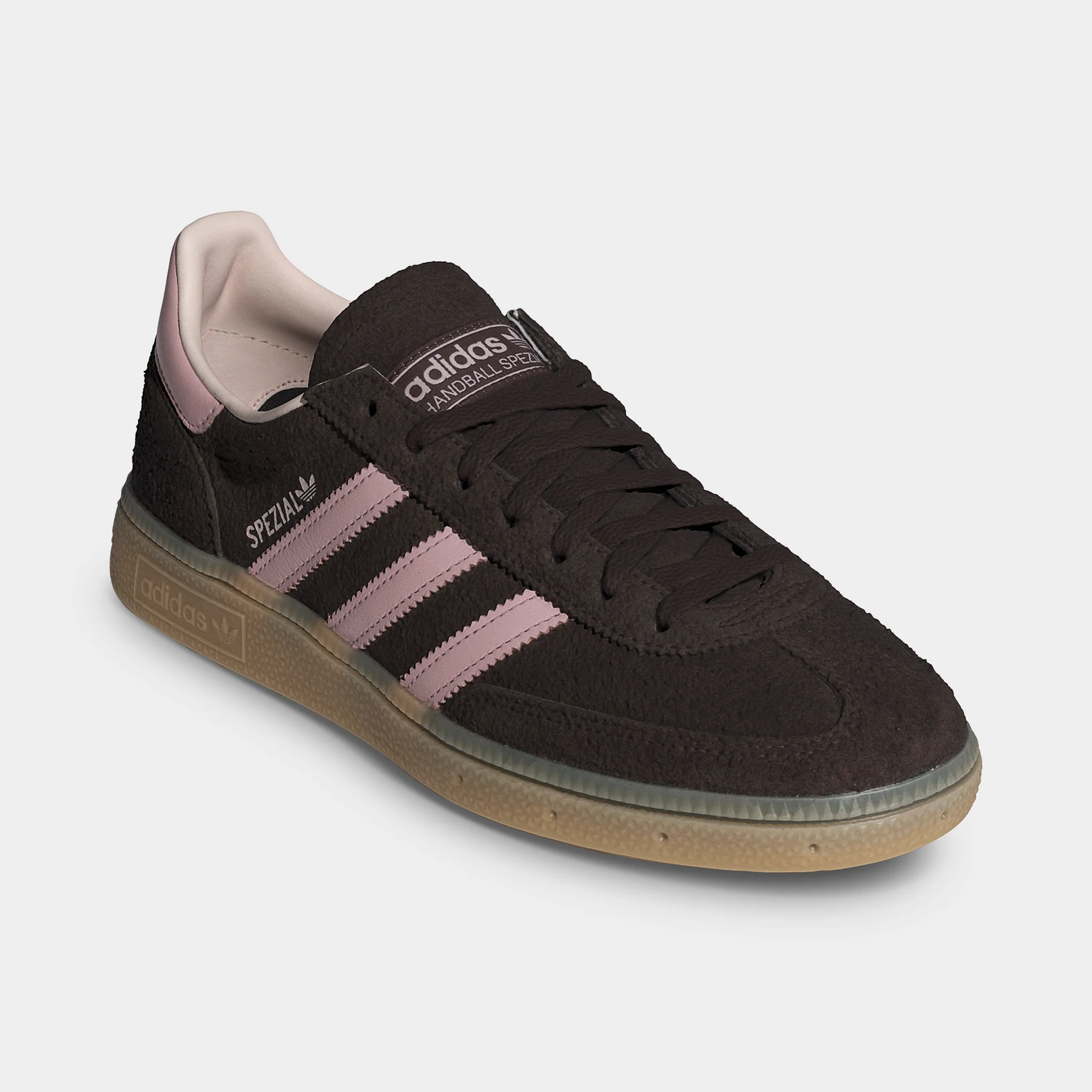 adidas Women's Handball Spezial Aurora Coffee / Sandy Pink - Image 2