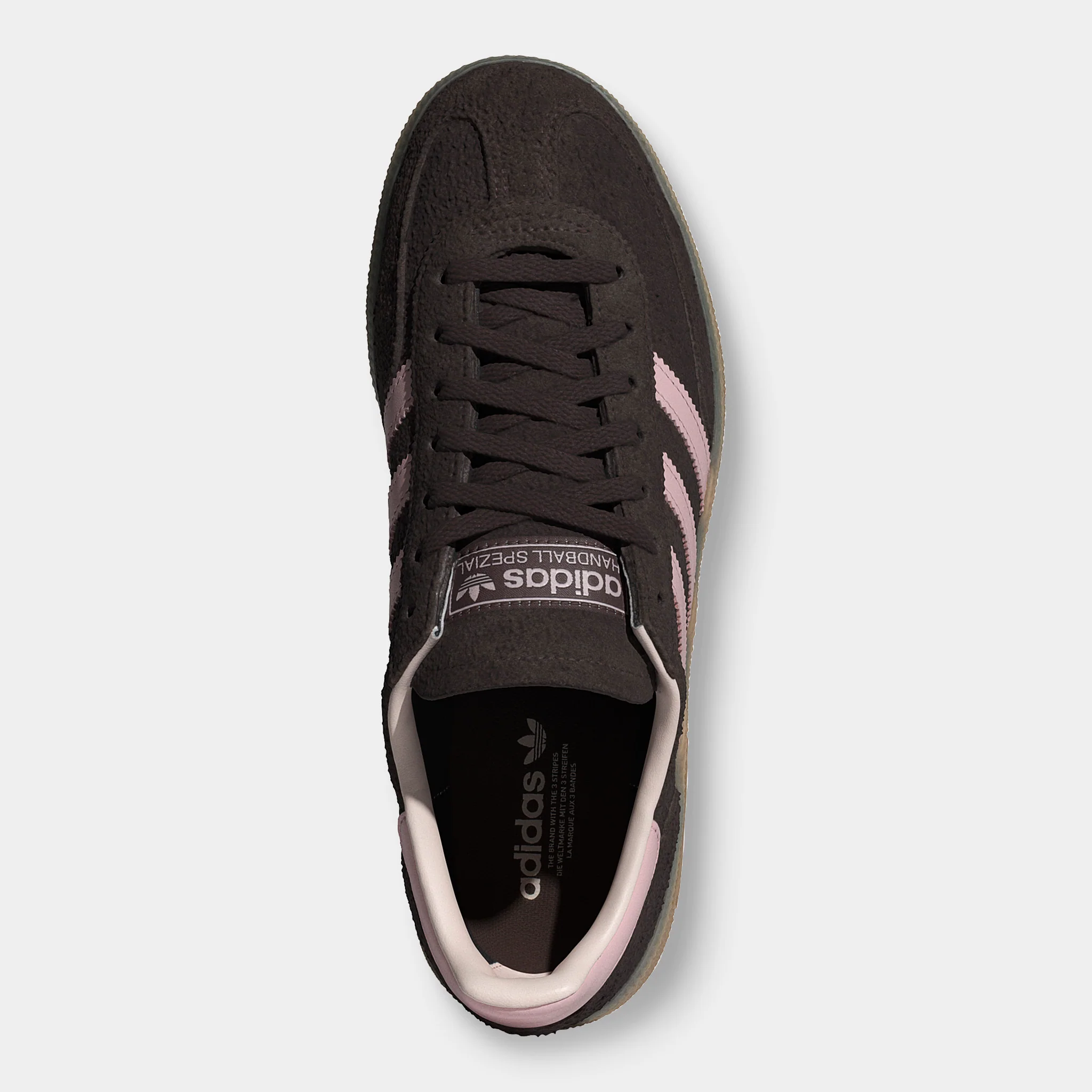 adidas Women's Handball Spezial Aurora Coffee / Sandy Pink - Image 5