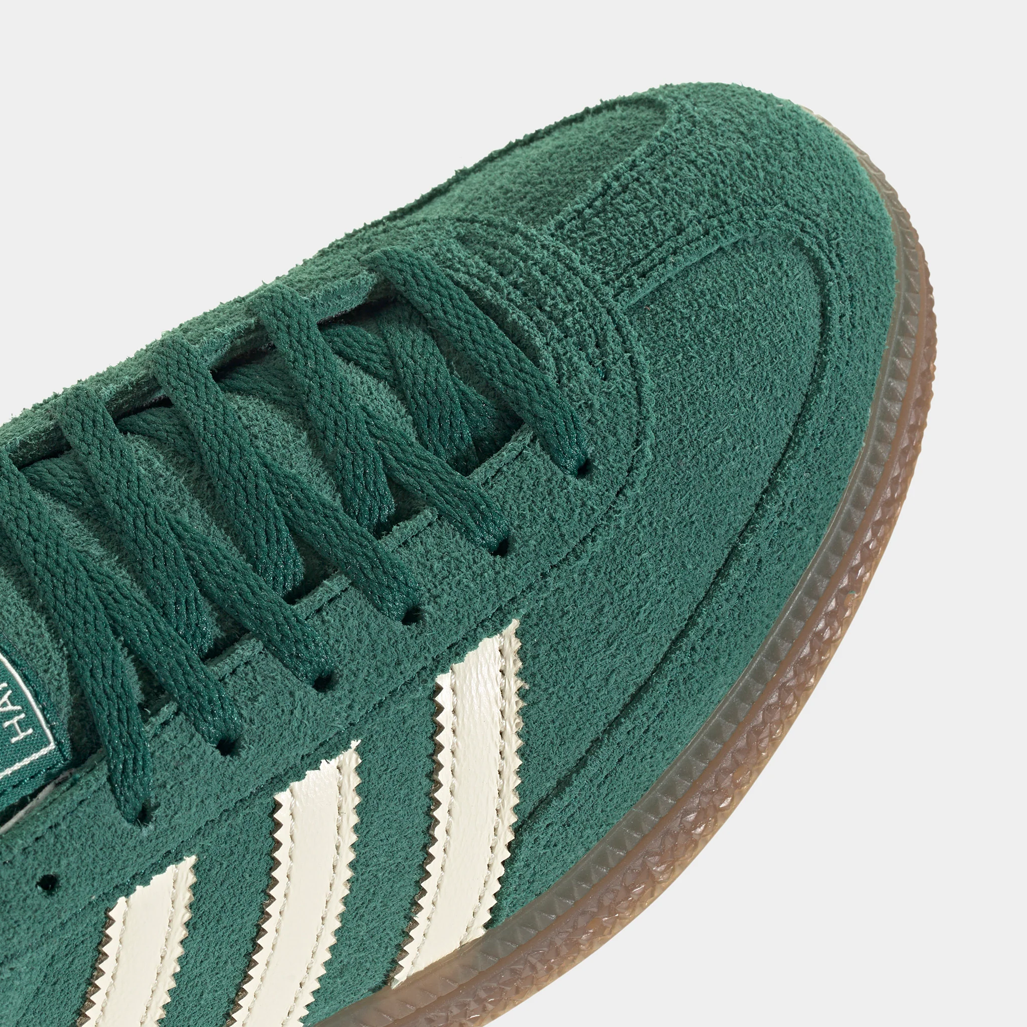 adidas Women's Handball Spezial Collegiate Green / Cream White - Gum - Image 4