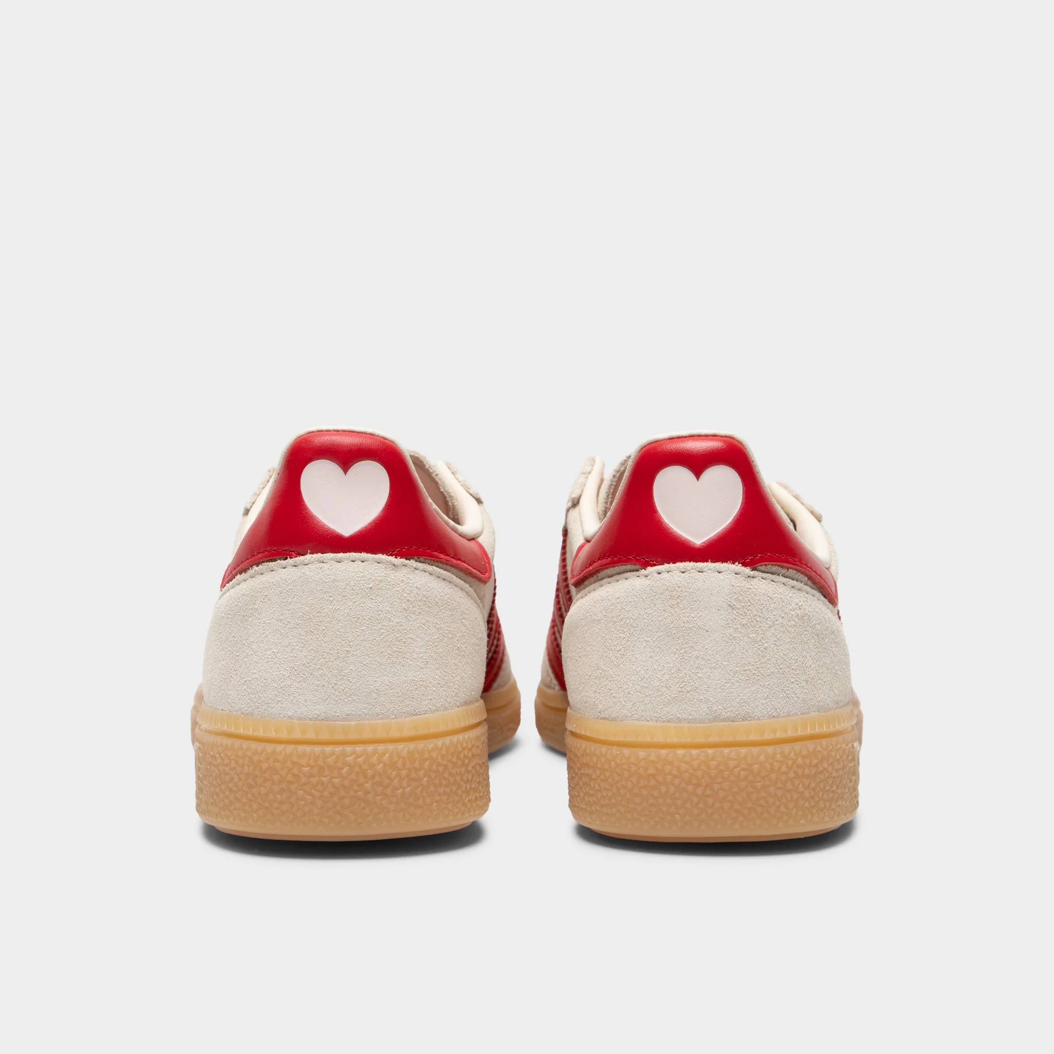 adidas Women's Handball Spezial Cream White / Better Scarlet - Sandy Pink - Image 4