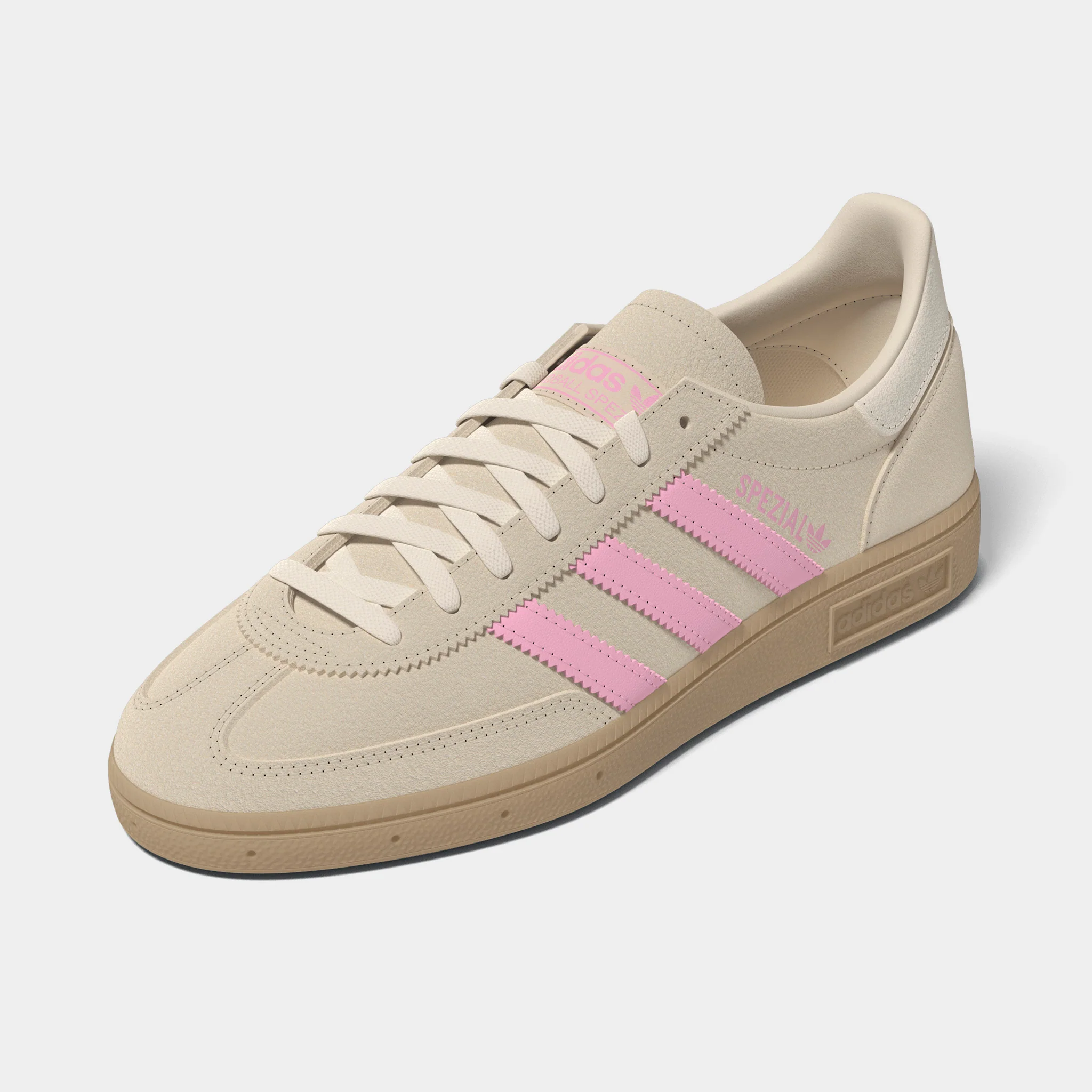 adidas Women's Handball Spezial Crystal Linen / Pink Spark - Image 2