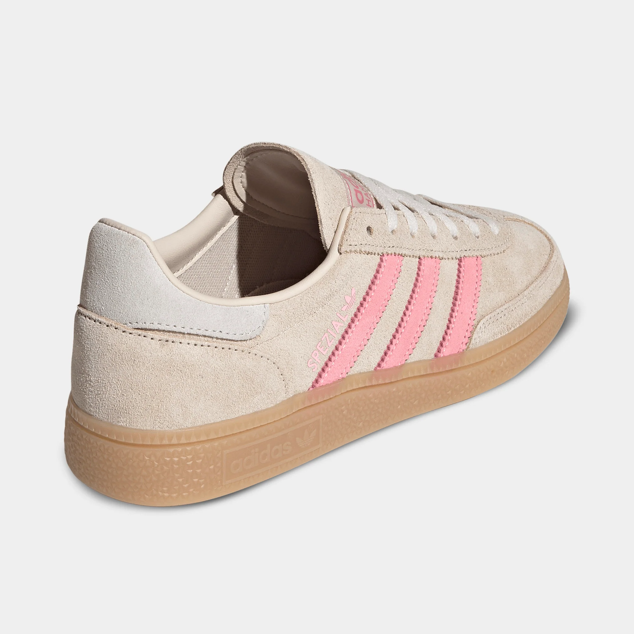 adidas Women's Handball Spezial Crystal Linen / Pink Spark - Image 4