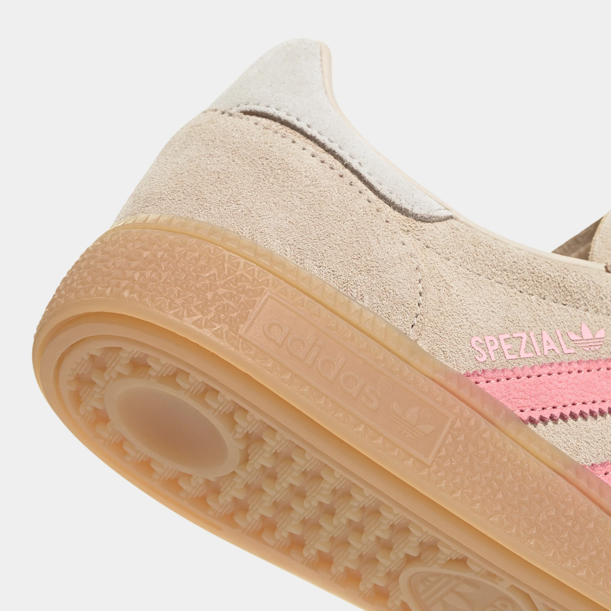 adidas Women's Handball Spezial Crystal Linen / Pink Spark - Image 5