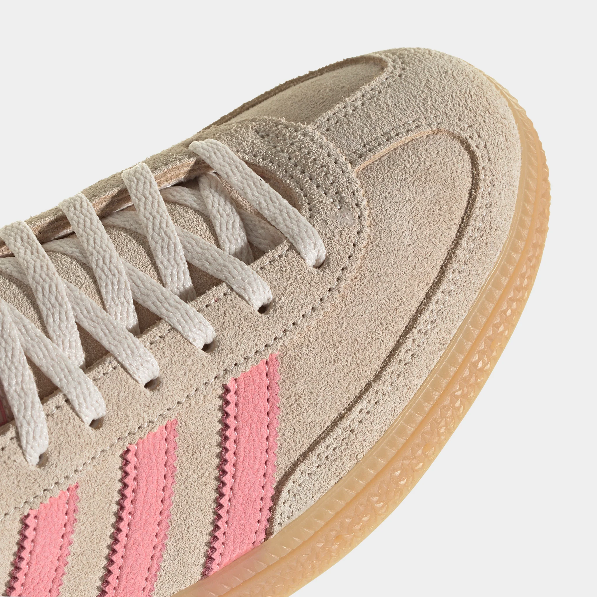 adidas Women's Handball Spezial Crystal Linen / Pink Spark - Image 6