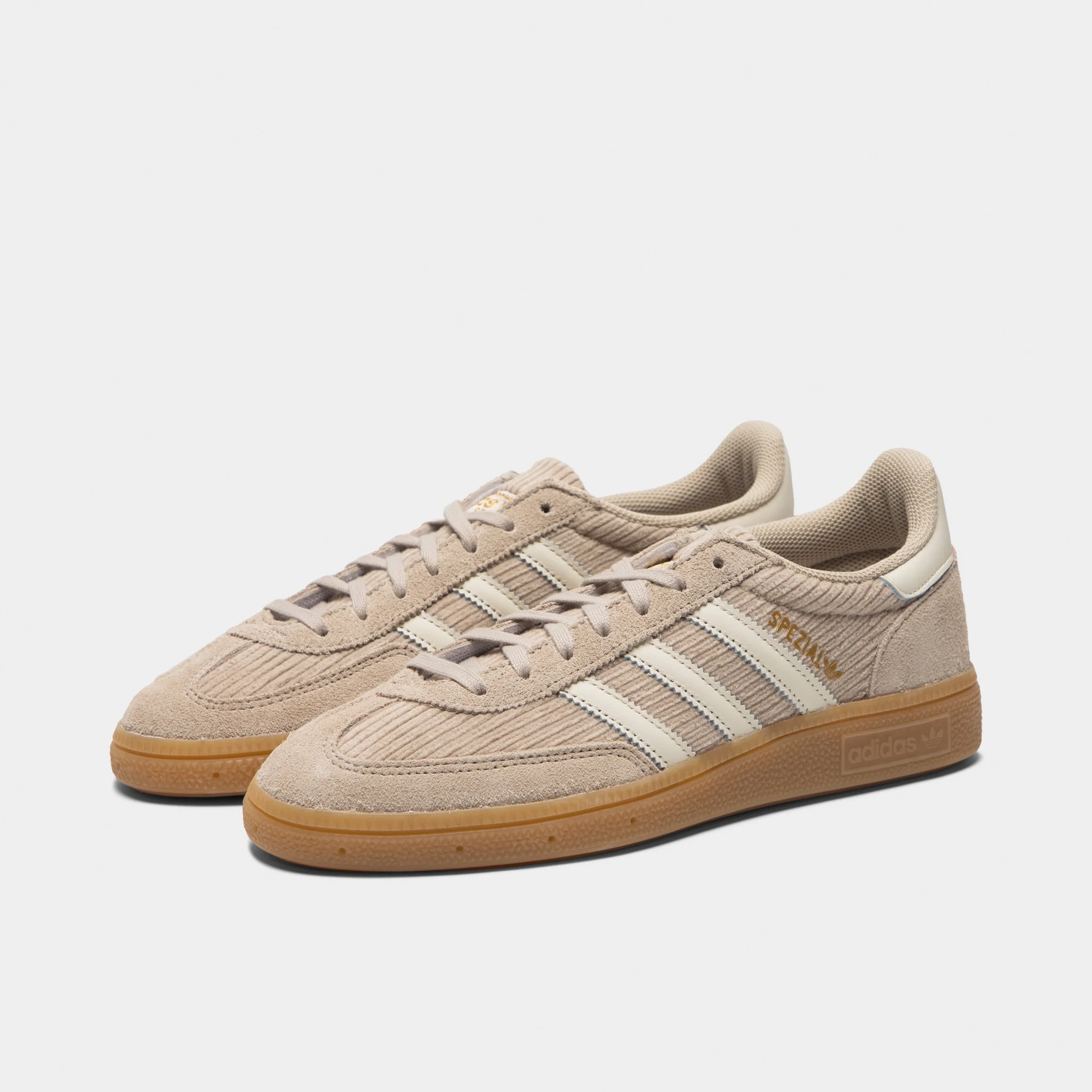 adidas Originals Women's Handball Spezial Wonder Beige / Off White - Gum - Image 2