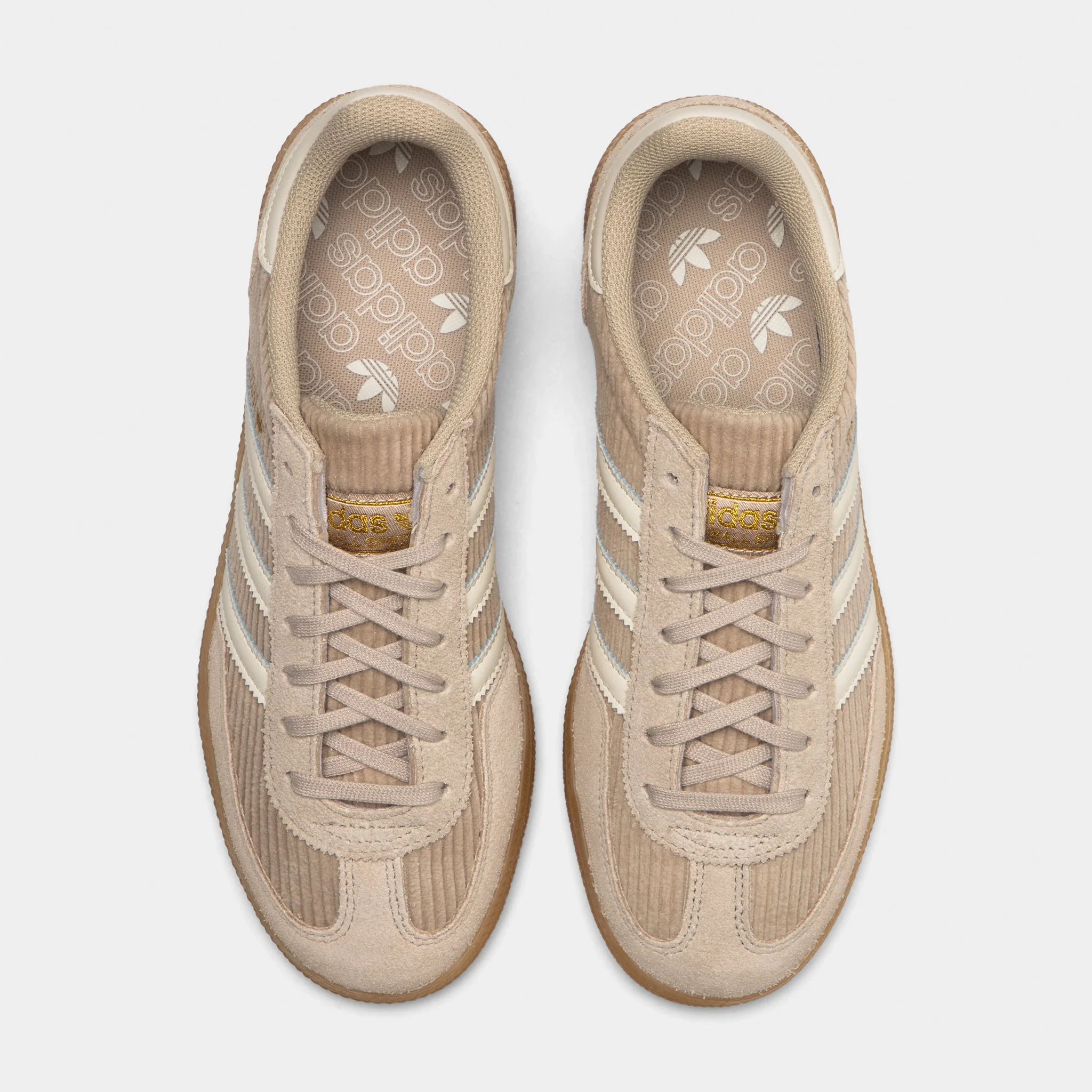 adidas Originals Women's Handball Spezial Wonder Beige / Off White - Gum - Image 5
