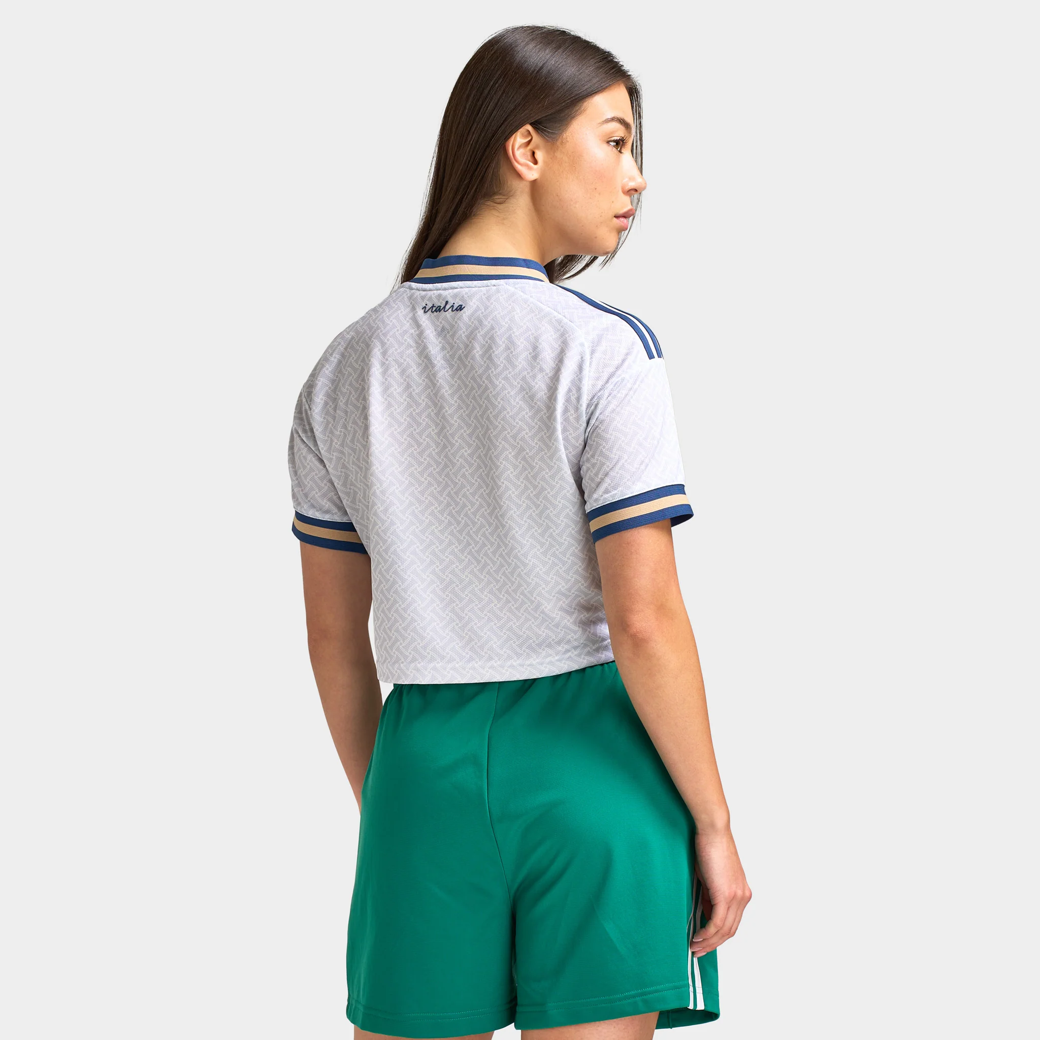 adidas Italy 26 Away Women's Cropped Jersey - Image 2