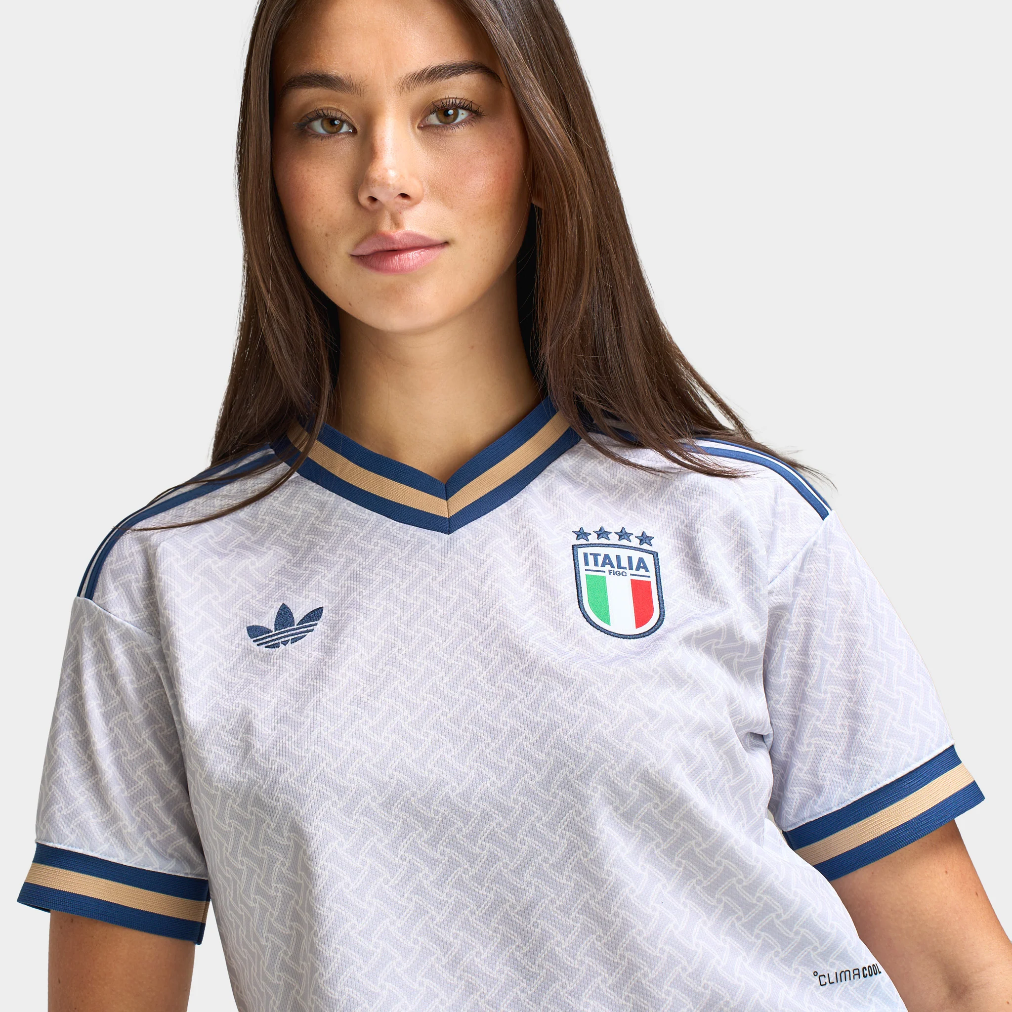 adidas Italy 26 Away Women's Cropped Jersey - Image 3