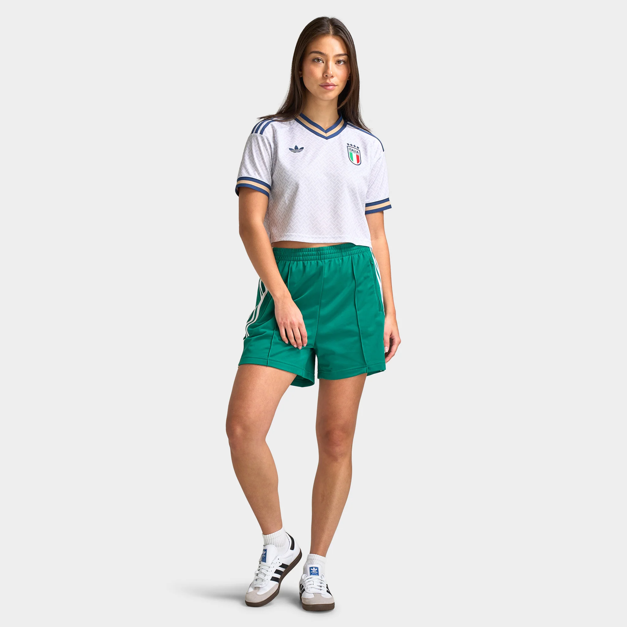 adidas Italy 26 Away Women's Cropped Jersey - Image 5
