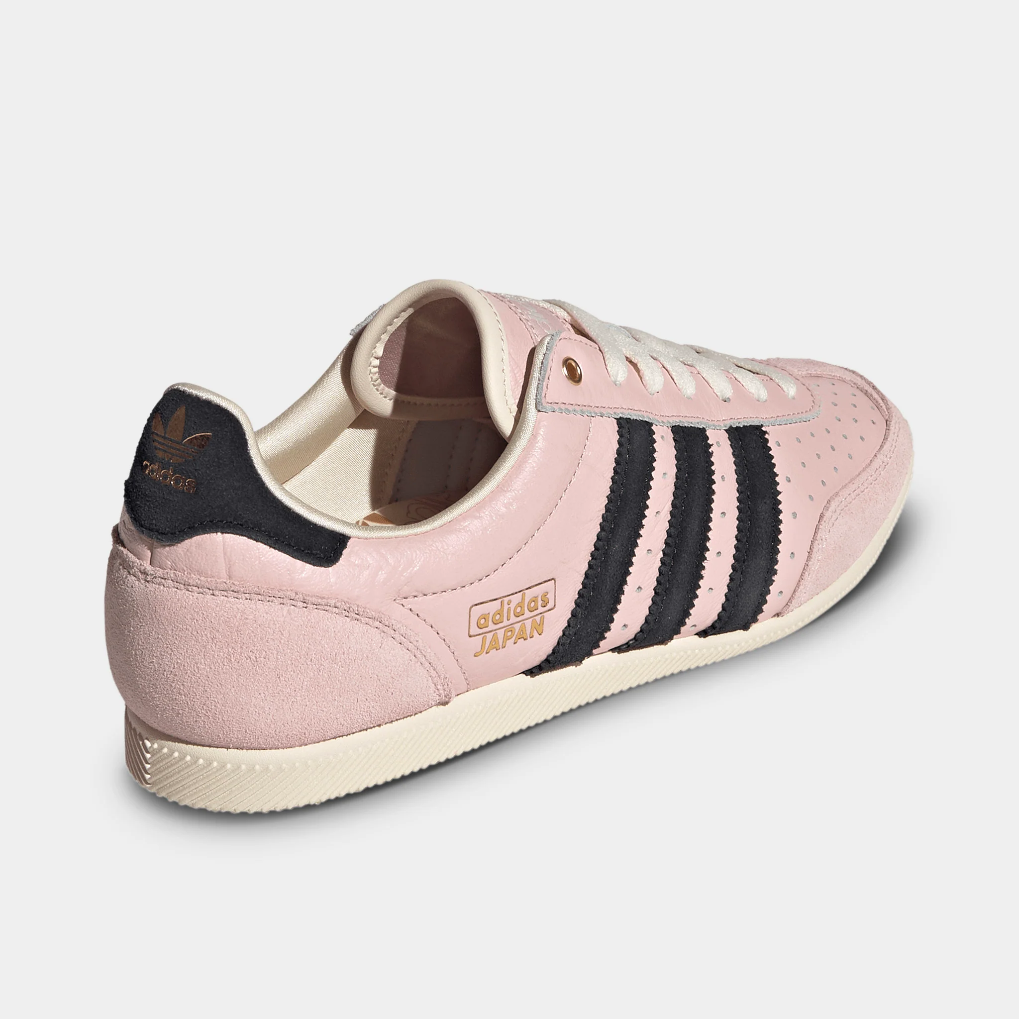 adidas Women's Japan Sandy Pink / Black - Gold Metallic - Image 3