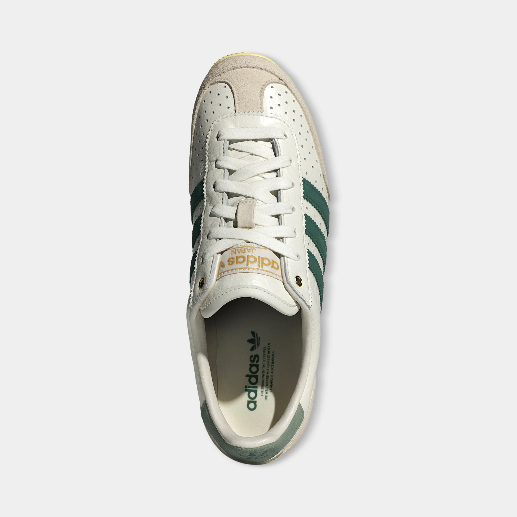 adidas Originals Women's Japan Off White / Collegiate Green - Orange Tint - Image 5