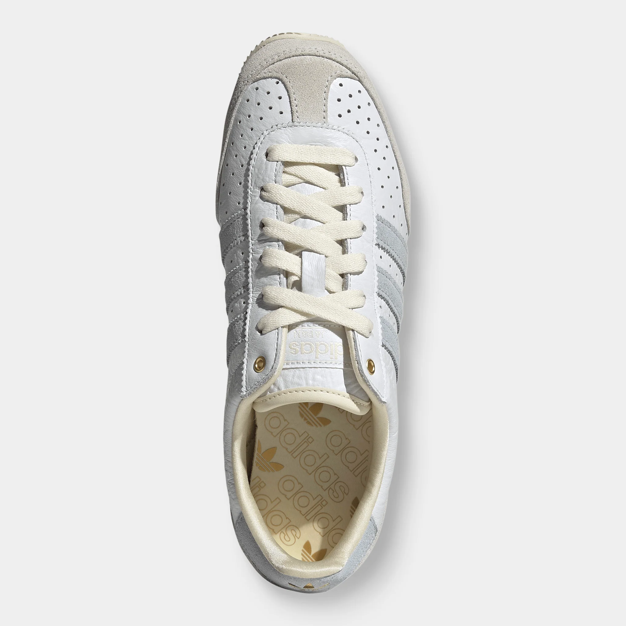 adidas Women's Japan White / Crystal Sky - Gold Metallic - Image 3