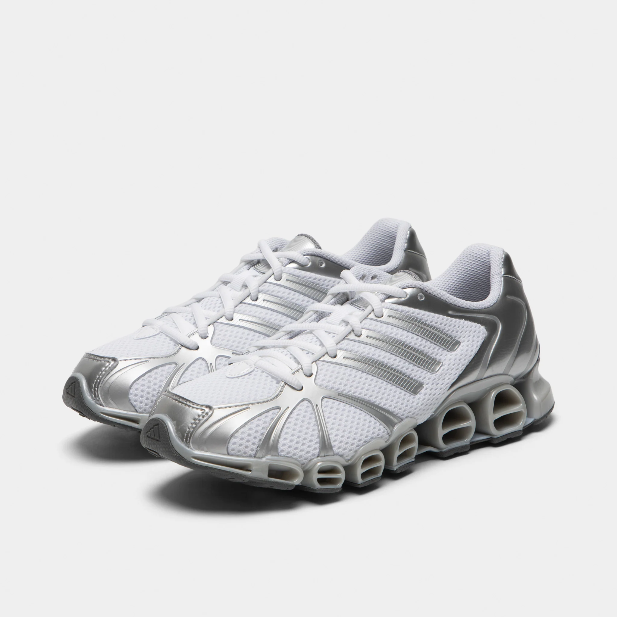 adidas Women's Mega Ghostride White / Silver Metallic - Image 2
