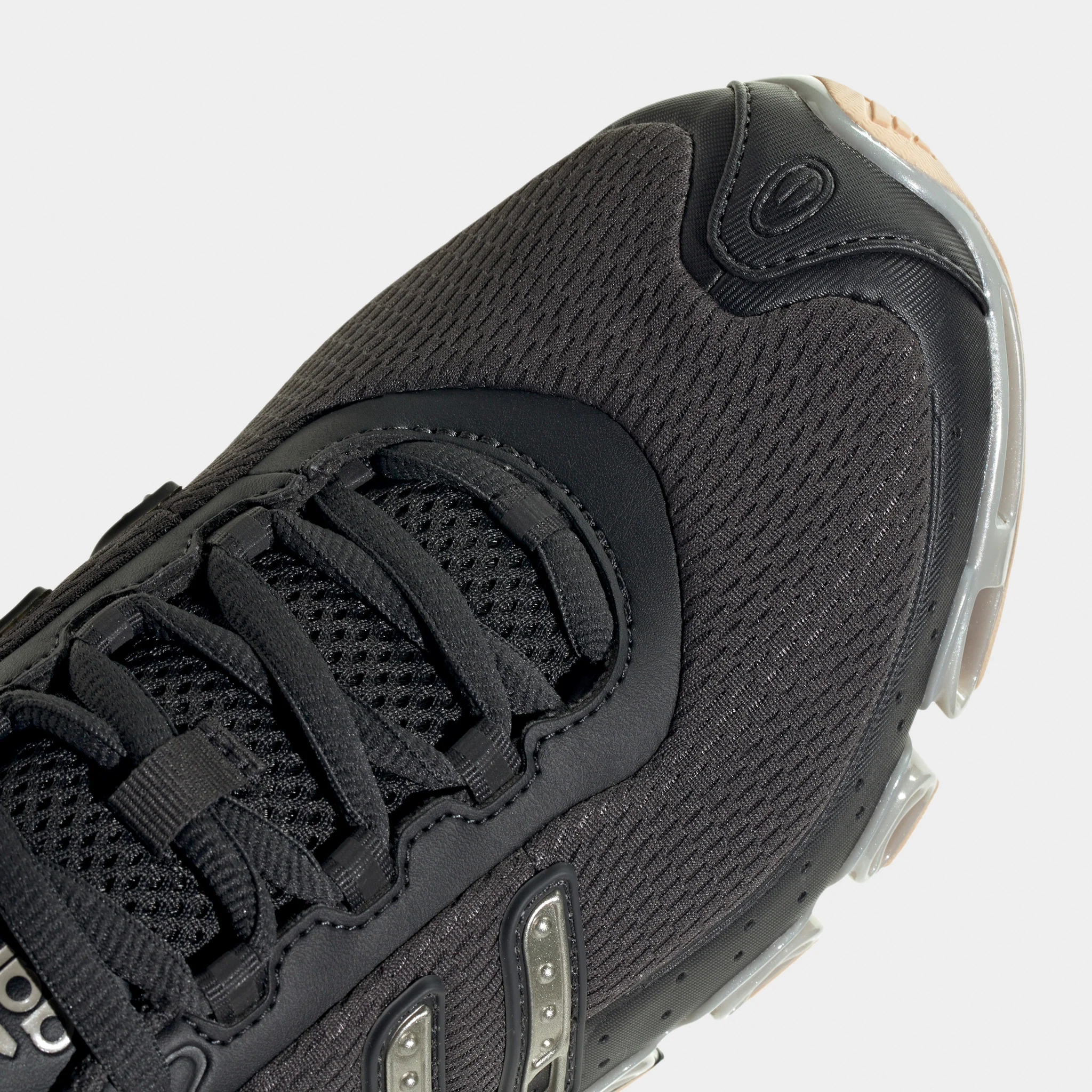 adidas Women's Mega Ride Carbon / Halo Blush - Champagne - Image 3