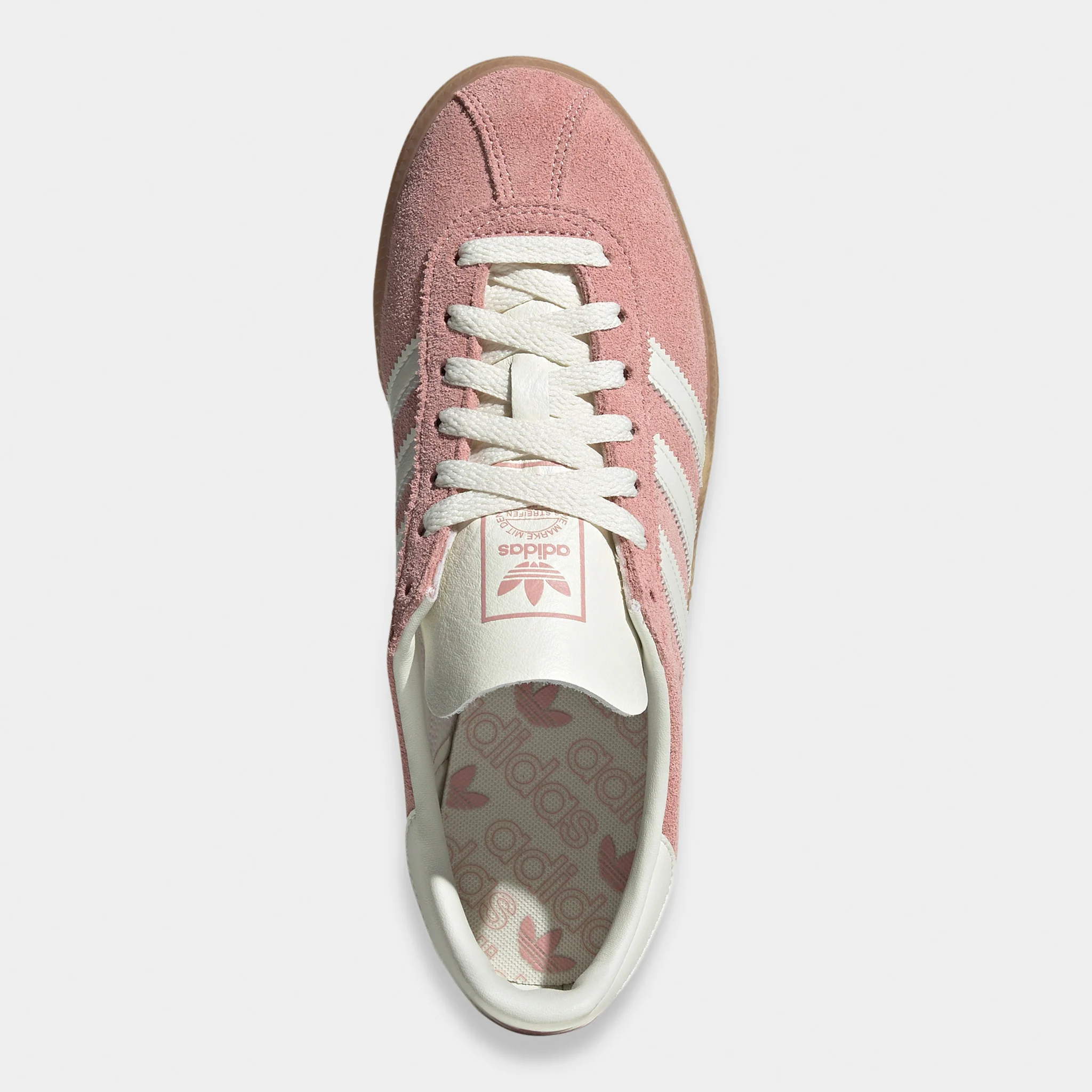 adidas Women's Muenchen Wonder Mauve / Off White - Silver Metallic - Image 2