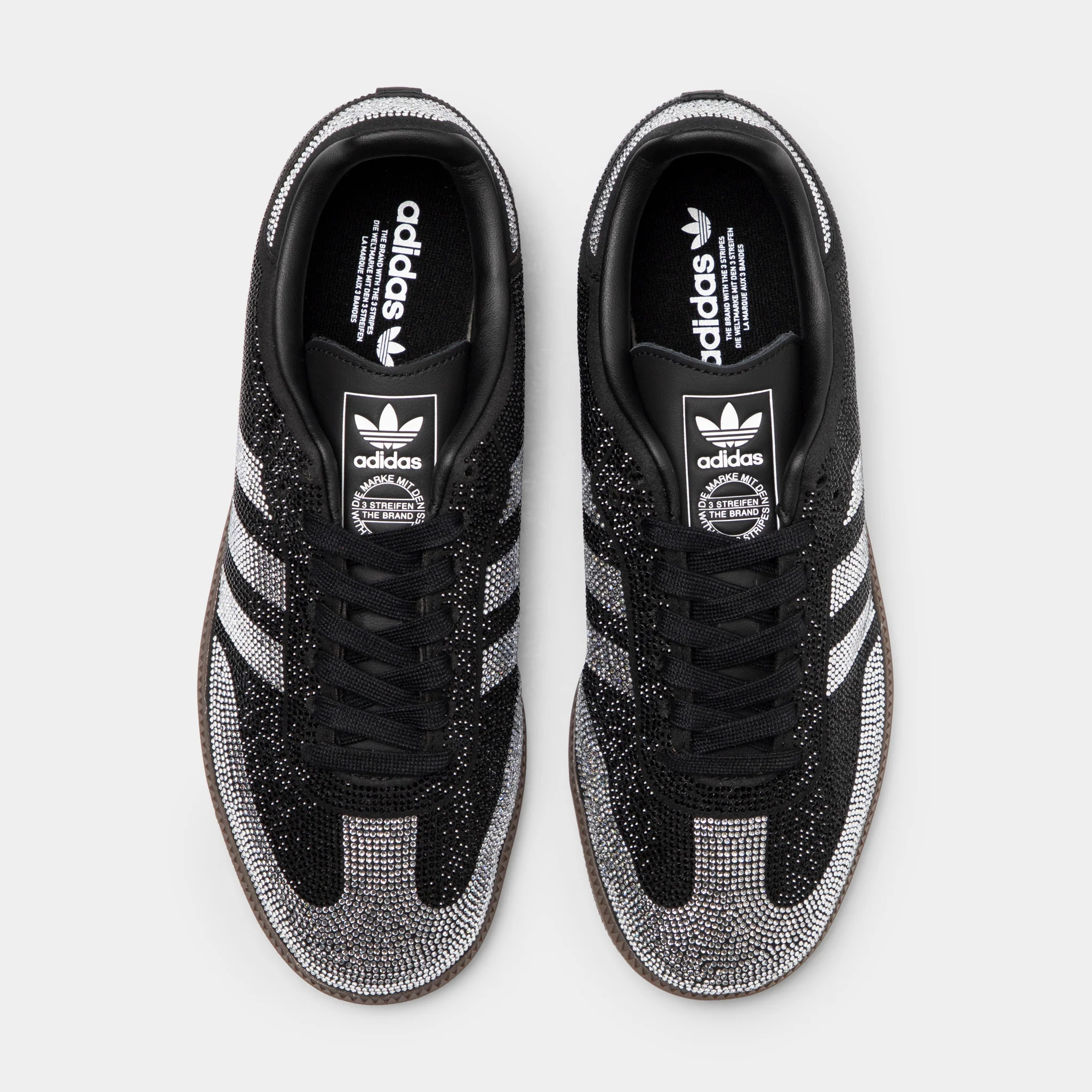 adidas Women's Samba Black / Black - White - Image 5
