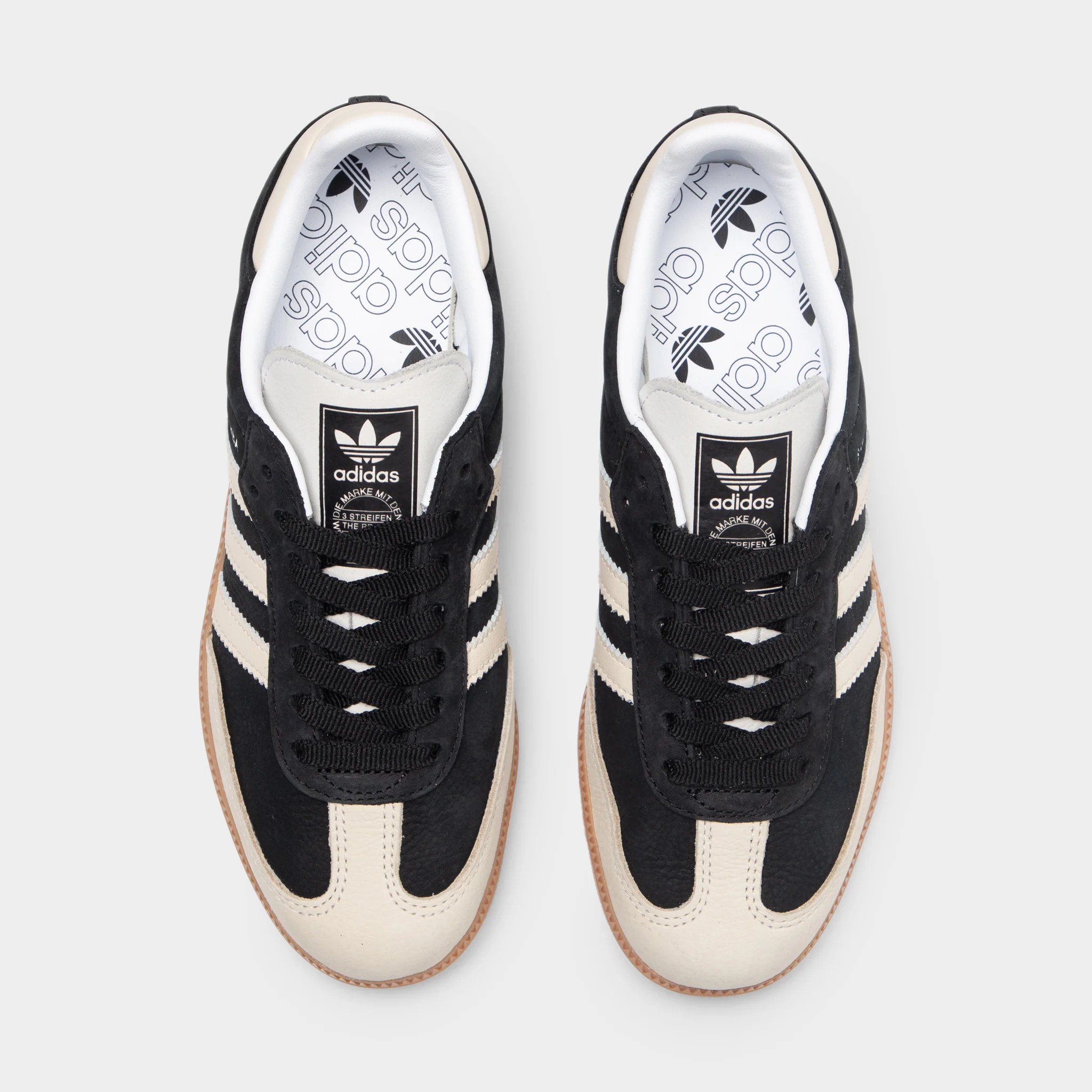 adidas Women's Samba OG Core Black / Wonder White - Silver Met. - Image 5