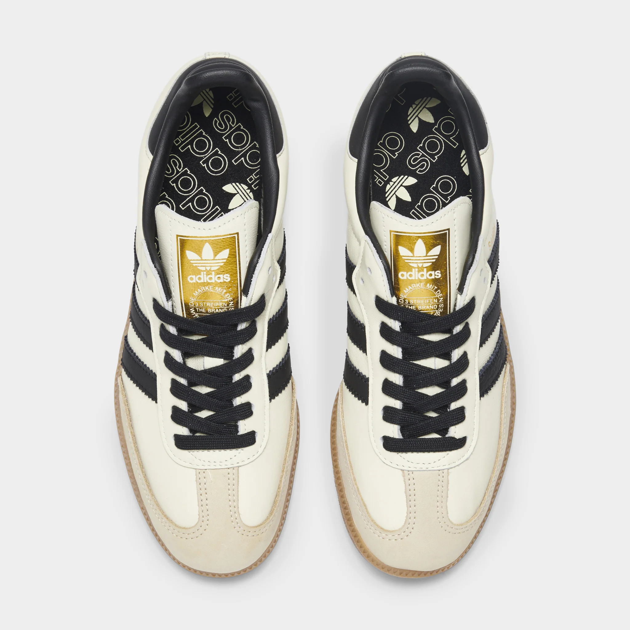 adidas Women's Samba OG Cream White / Black - Sand - Image 5