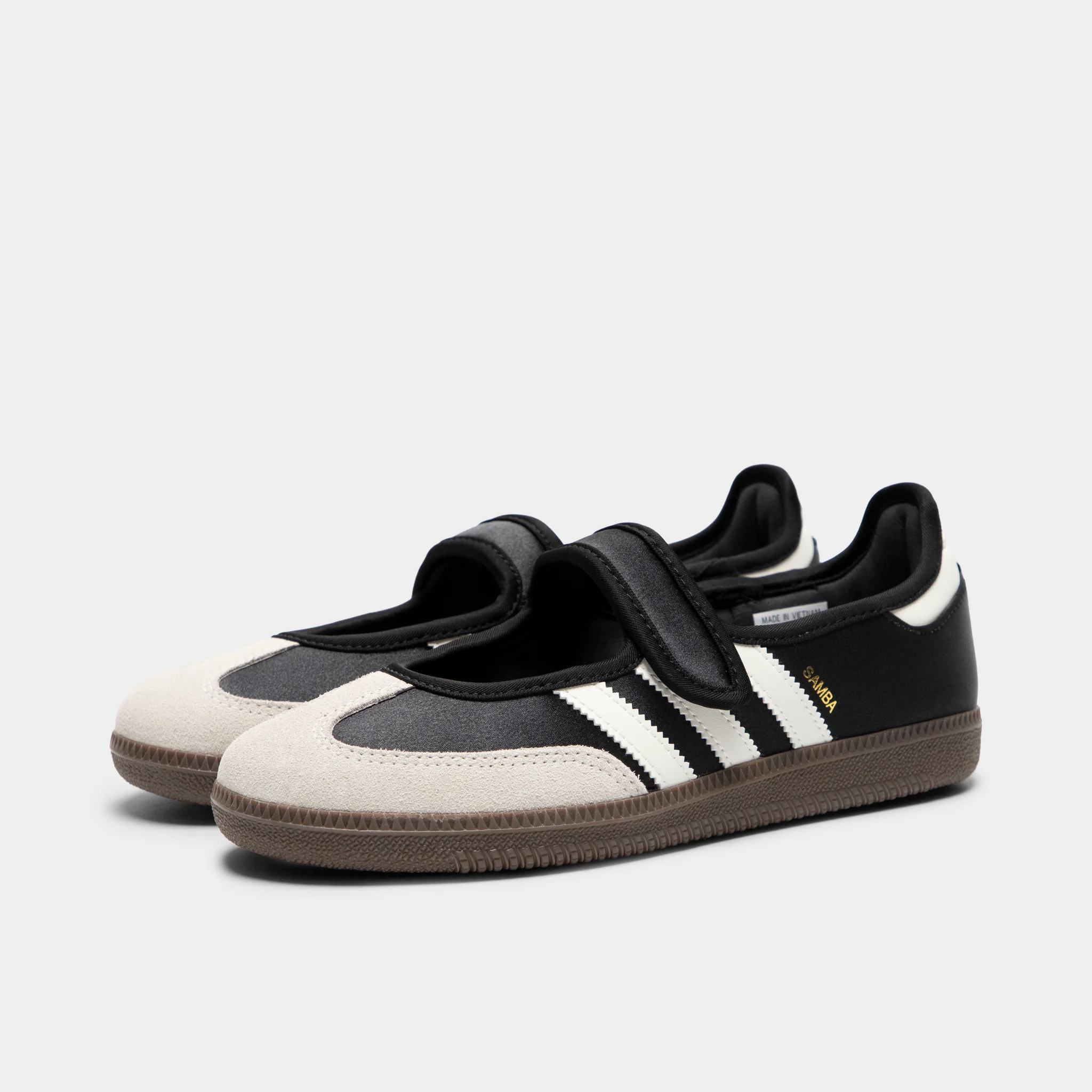 adidas Women's Samba Jane Black / Off White - Gold Metallic - Image 2