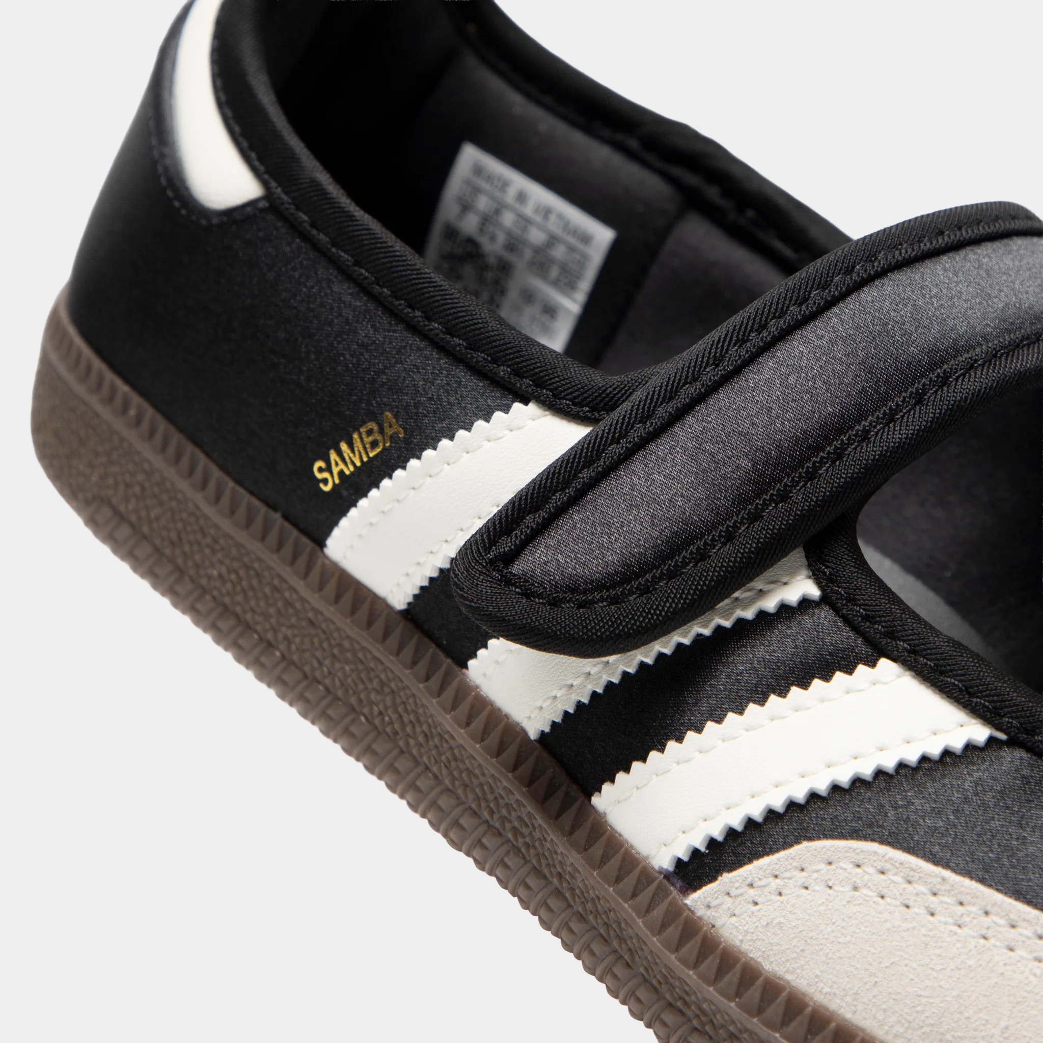 adidas Women's Samba Jane Black / Off White - Gold Metallic - Image 3