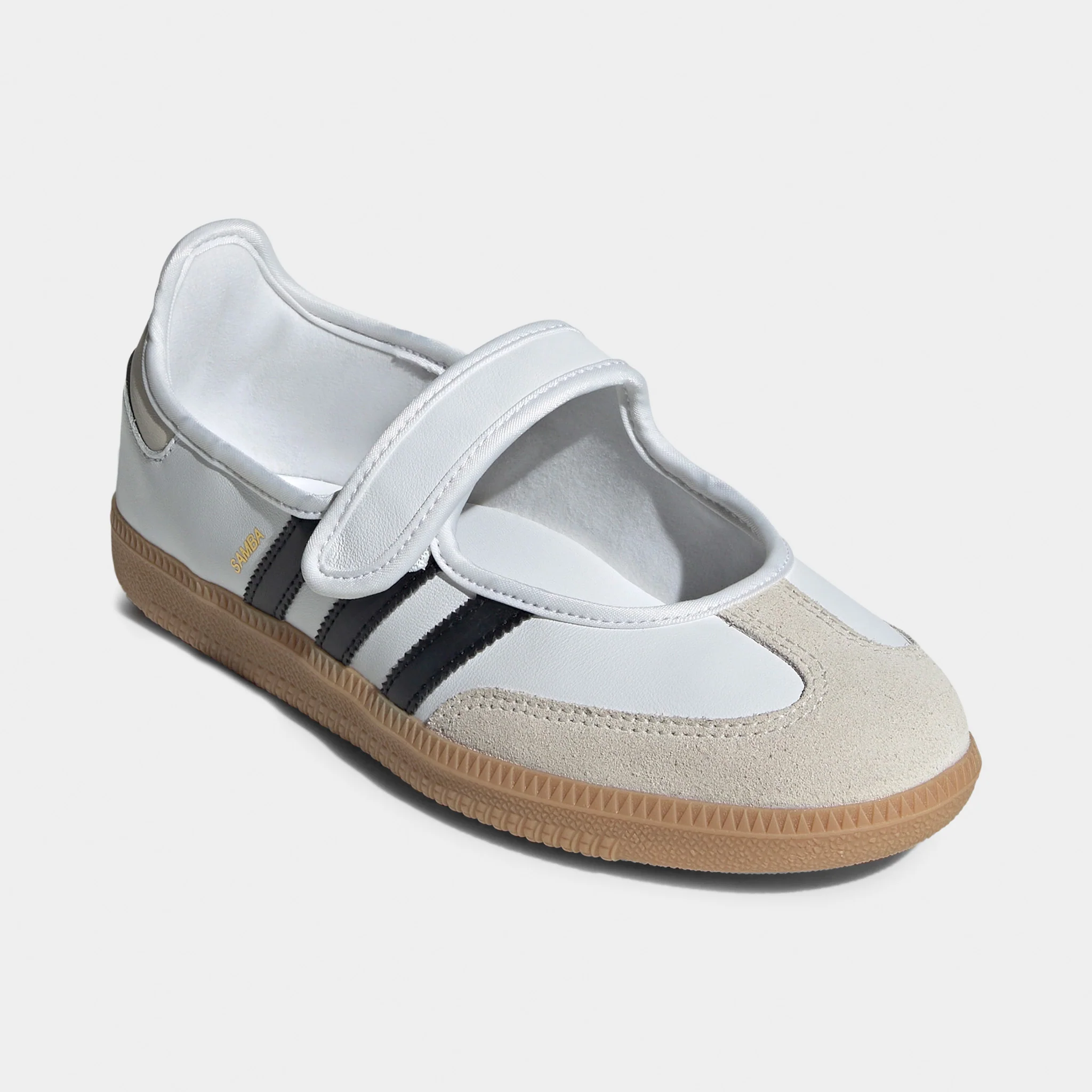 adidas Women's Samba Jane White / Alumina - Core Black - Image 5