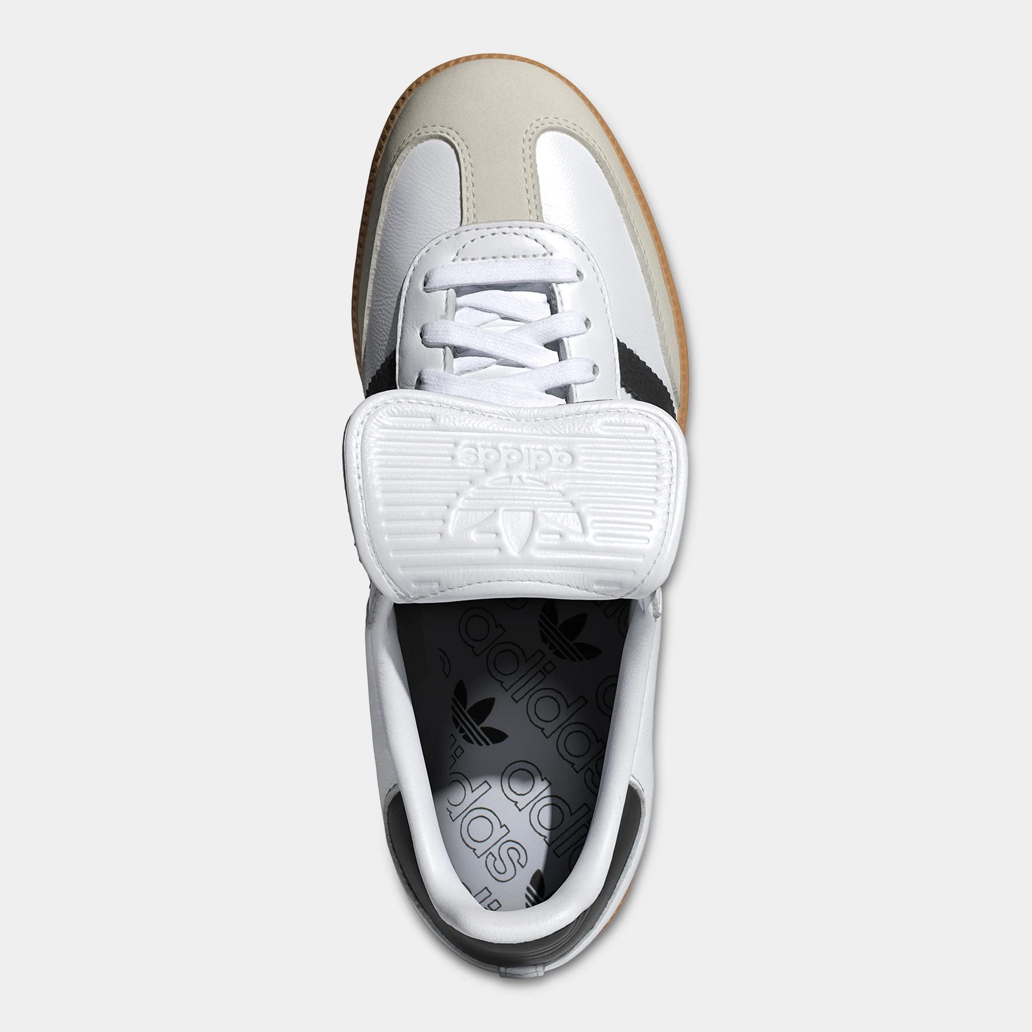 adidas Originals Women's Samba LT White / Black - Gum - Image 7